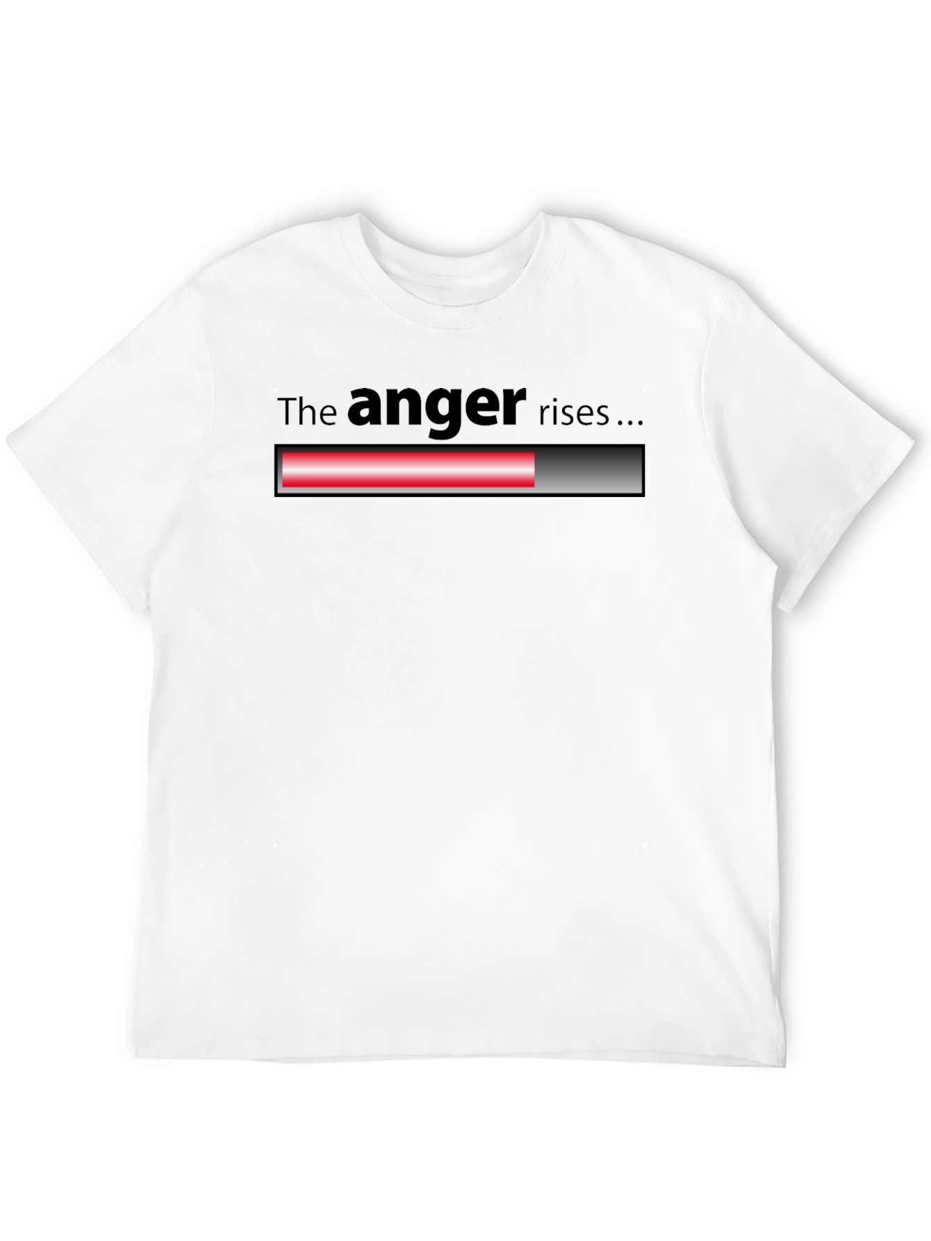 The Anger Rises Mens Black T-Shirt