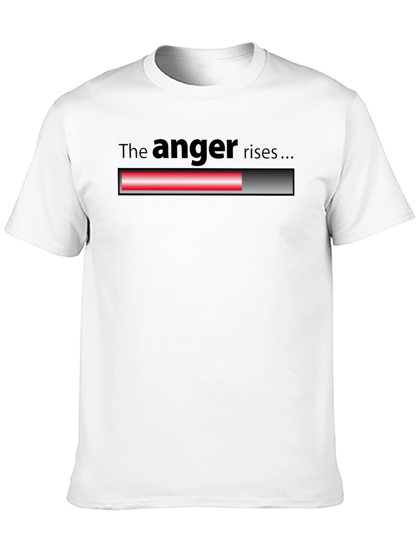 The Anger Rises Mens Black T-Shirt