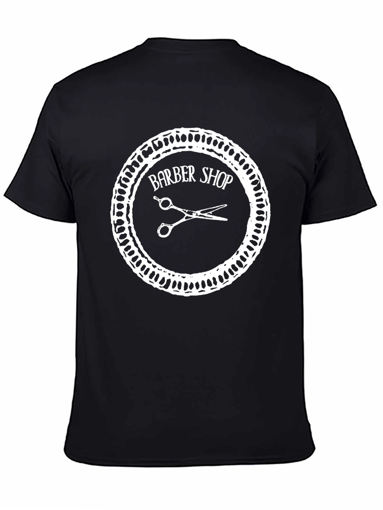 Barber Shop T-Shirt - Black Graphic Tee