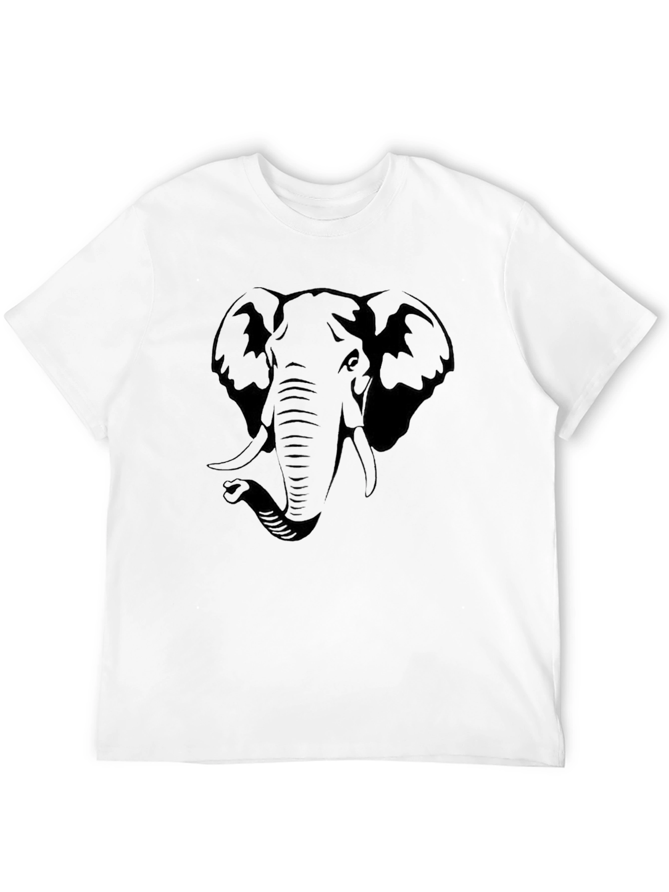 Elephant Graphic T-Shirt - Black