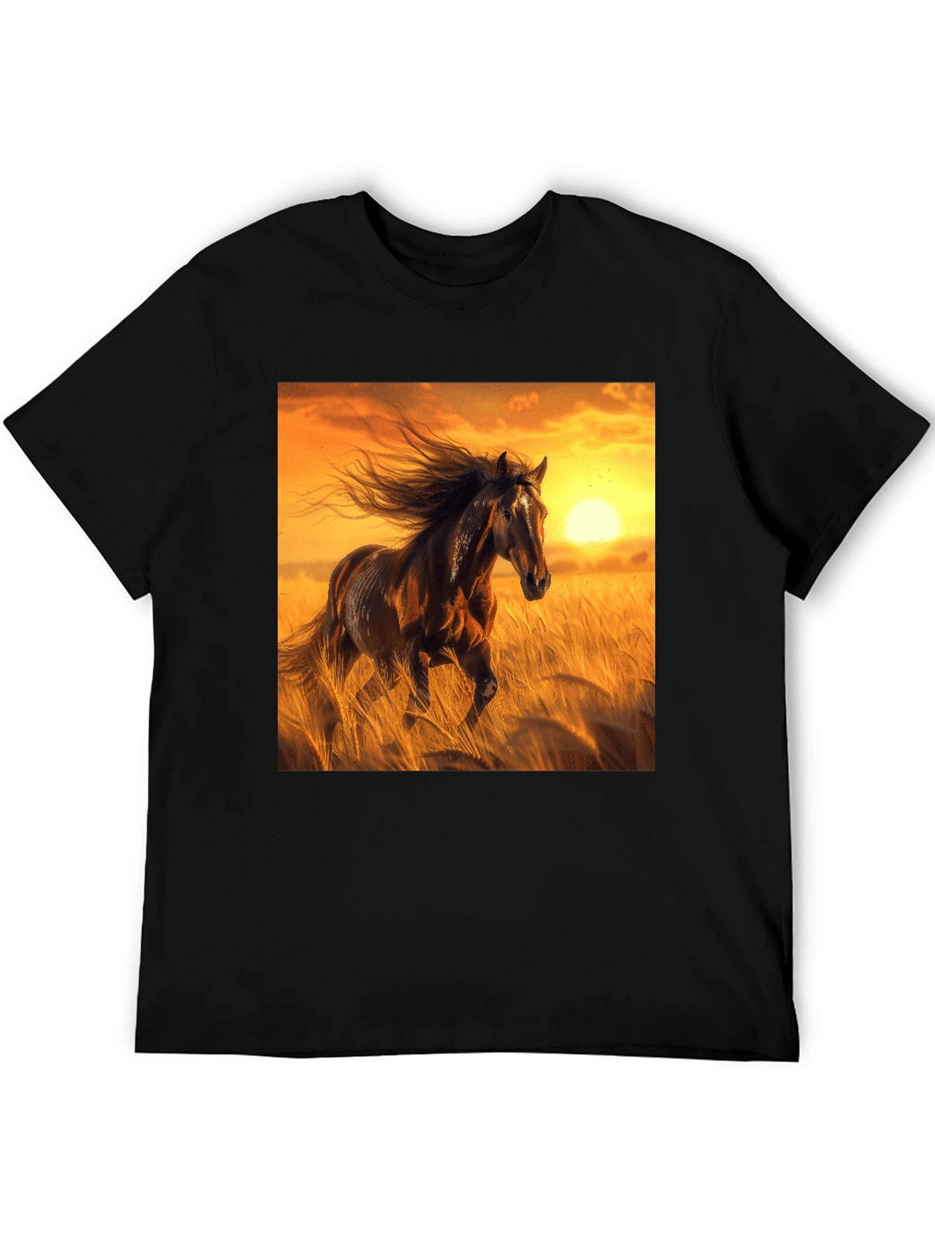 Majestic Horse Graphic T-Shirt