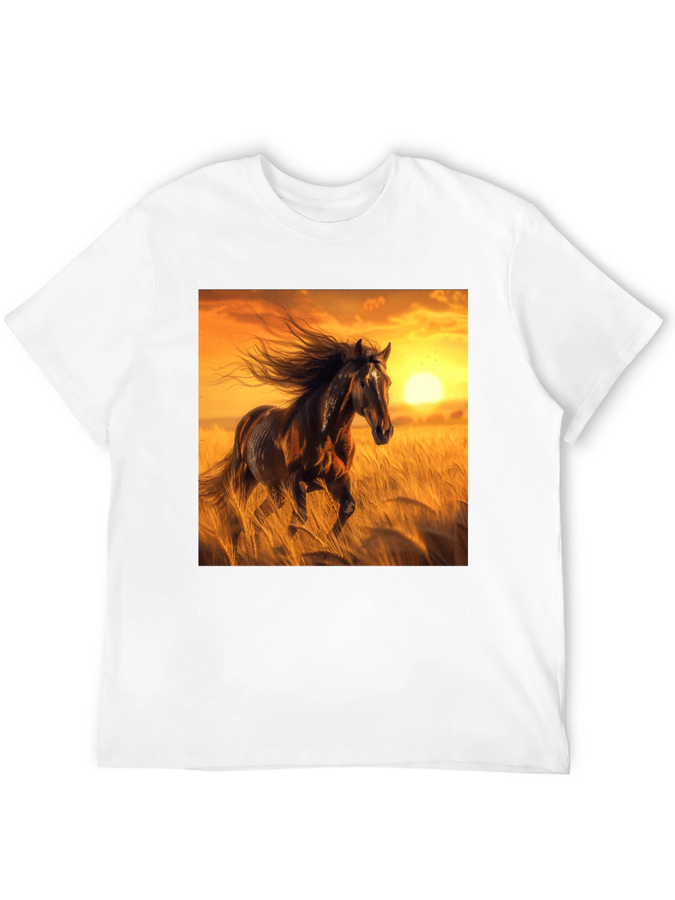 Majestic Horse Graphic T-Shirt