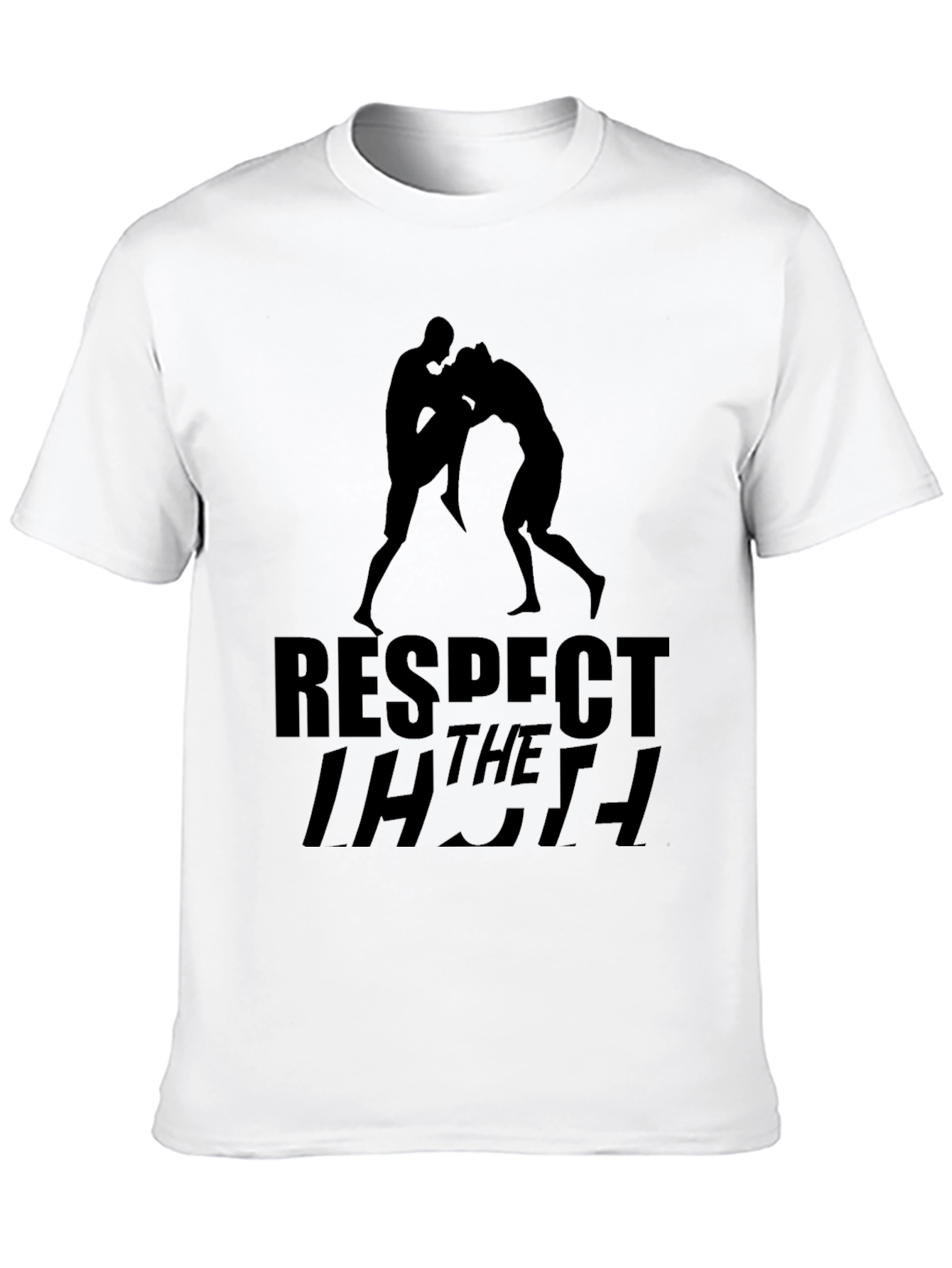 Respect The Mat Wrestling Graphic Tee