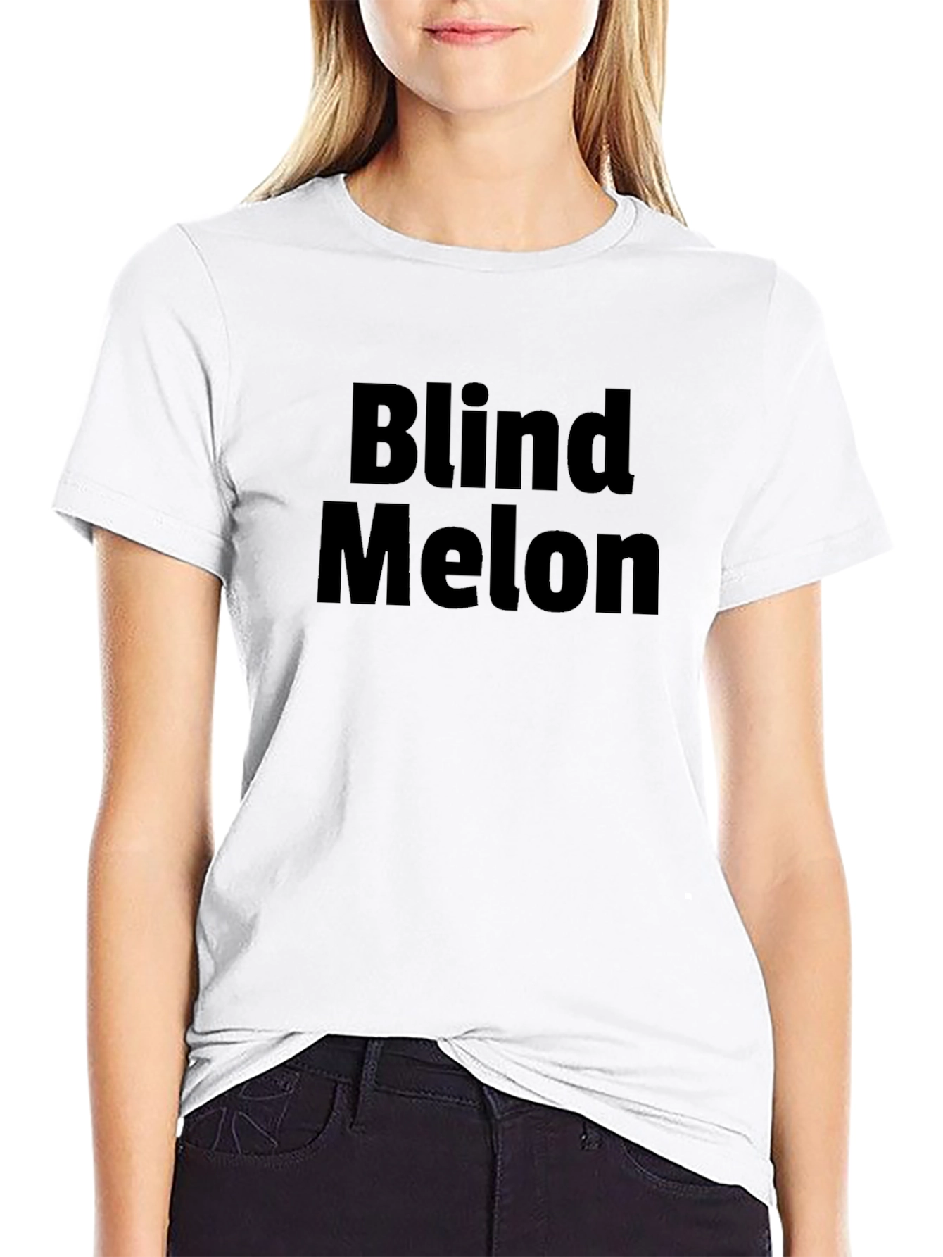 Blind Melon Graphic Tee - Black Cotton T-Shirt