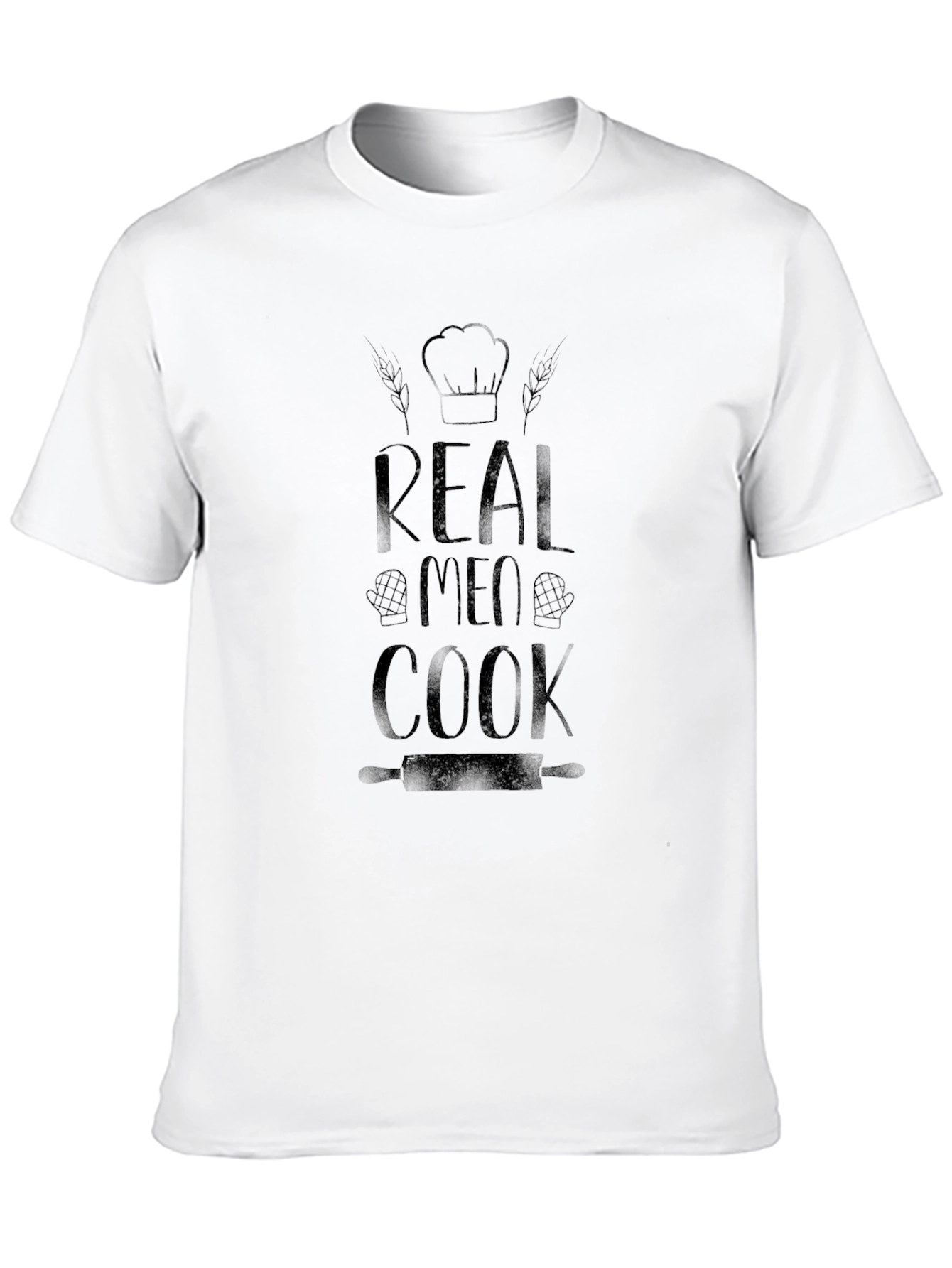 Real Men Cook T-Shirt - Chef Humor
