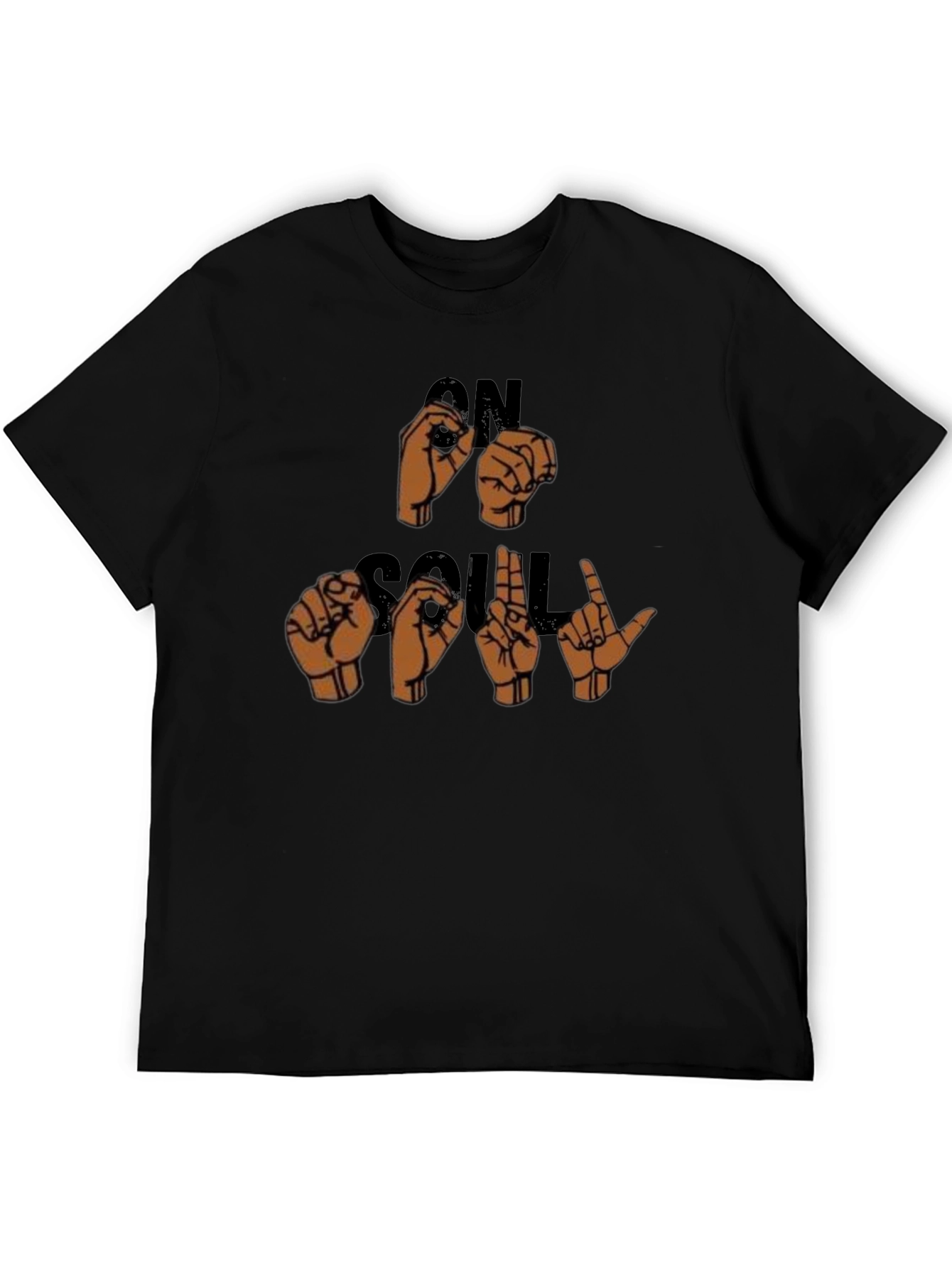 On Soul T-Shirt - Sign Language Design
