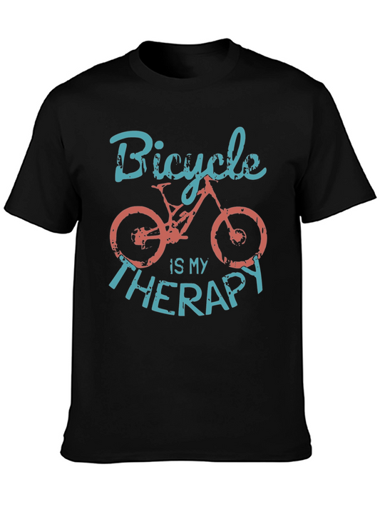 Bicycle is my Therapy Graphic T-Shirt