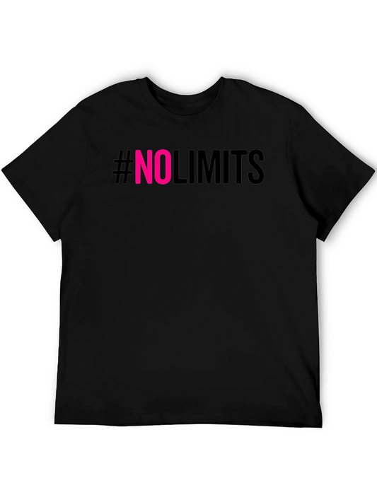 #NoLimits Graphic Print T-Shirt