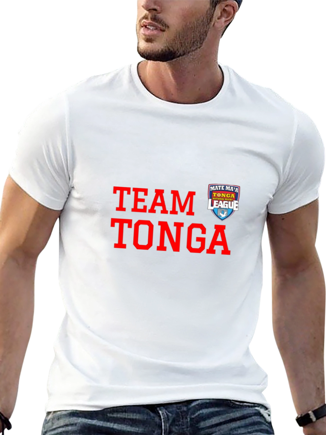Team Tonga T-Shirt | Mate Maa Tonga League