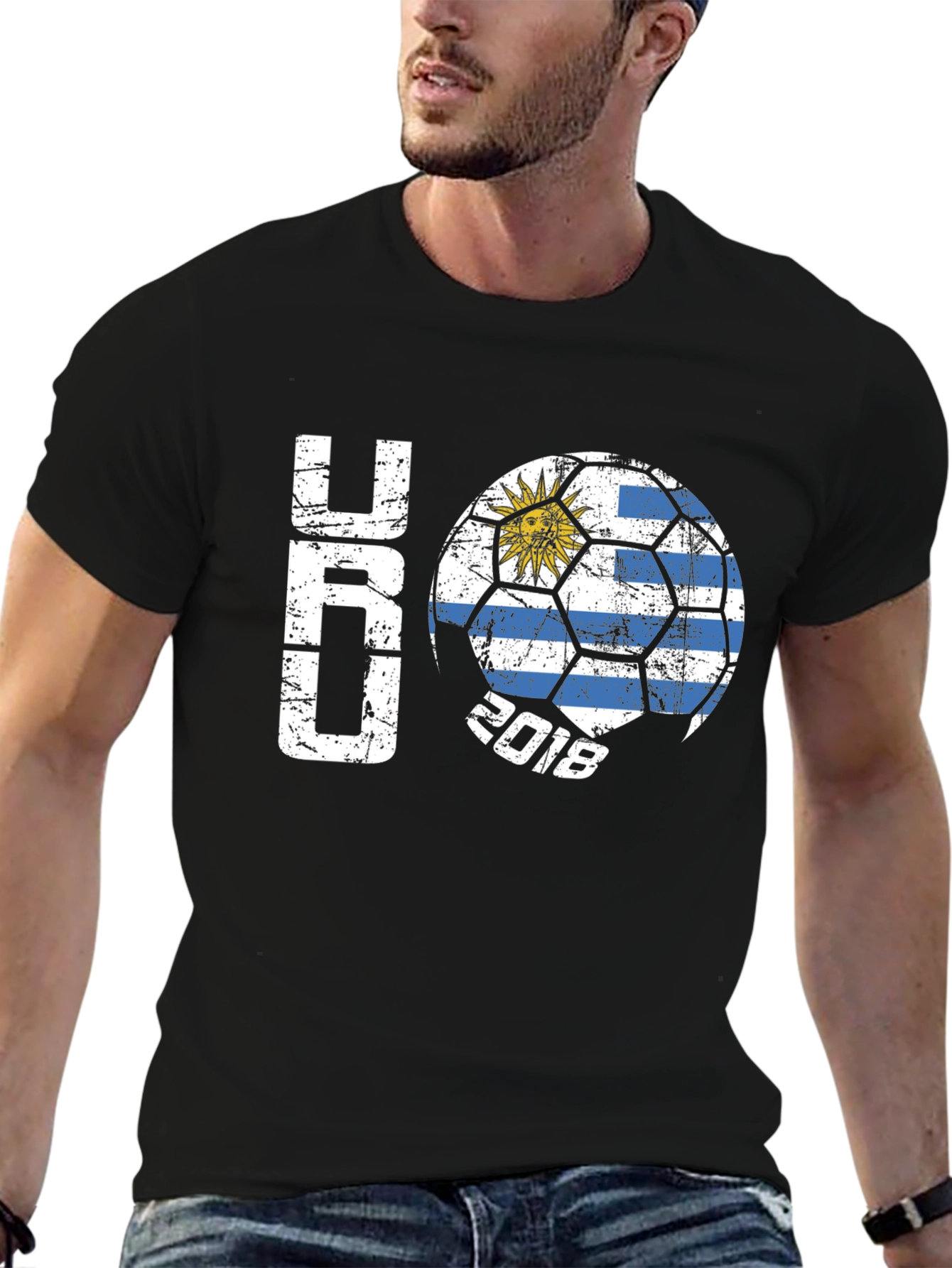 Uruguay Soccer 2018 Graphic T-Shirt