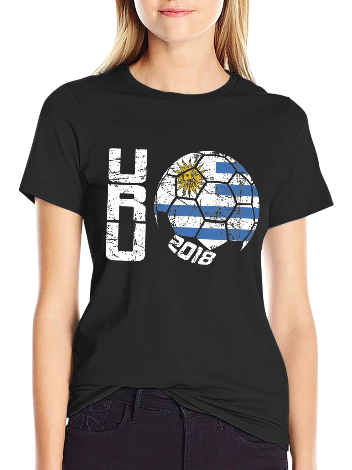 Uruguay Soccer 2018 Graphic T-Shirt