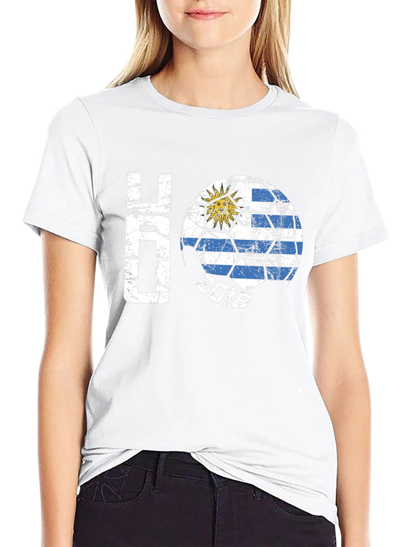 Uruguay Soccer 2018 Graphic T-Shirt