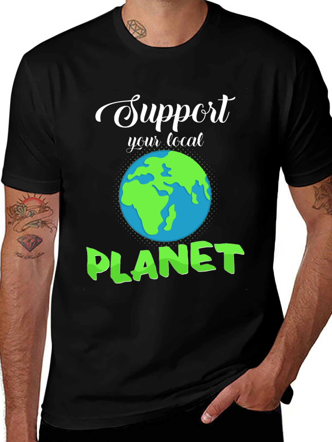 Support Your Local Planet T-Shirt