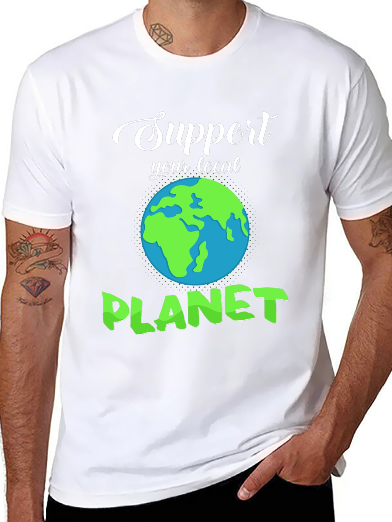 Support Your Local Planet T-Shirt