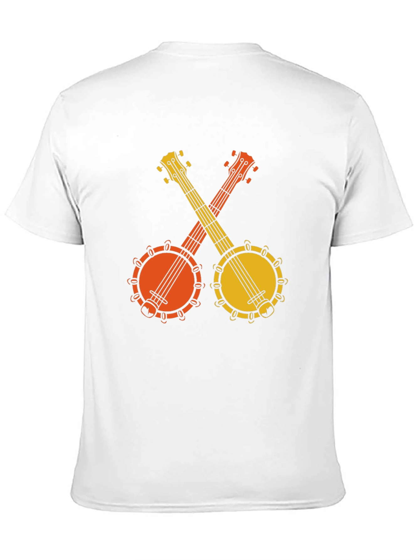 Retro Banjo T-Shirt - Musical Instrument Tee