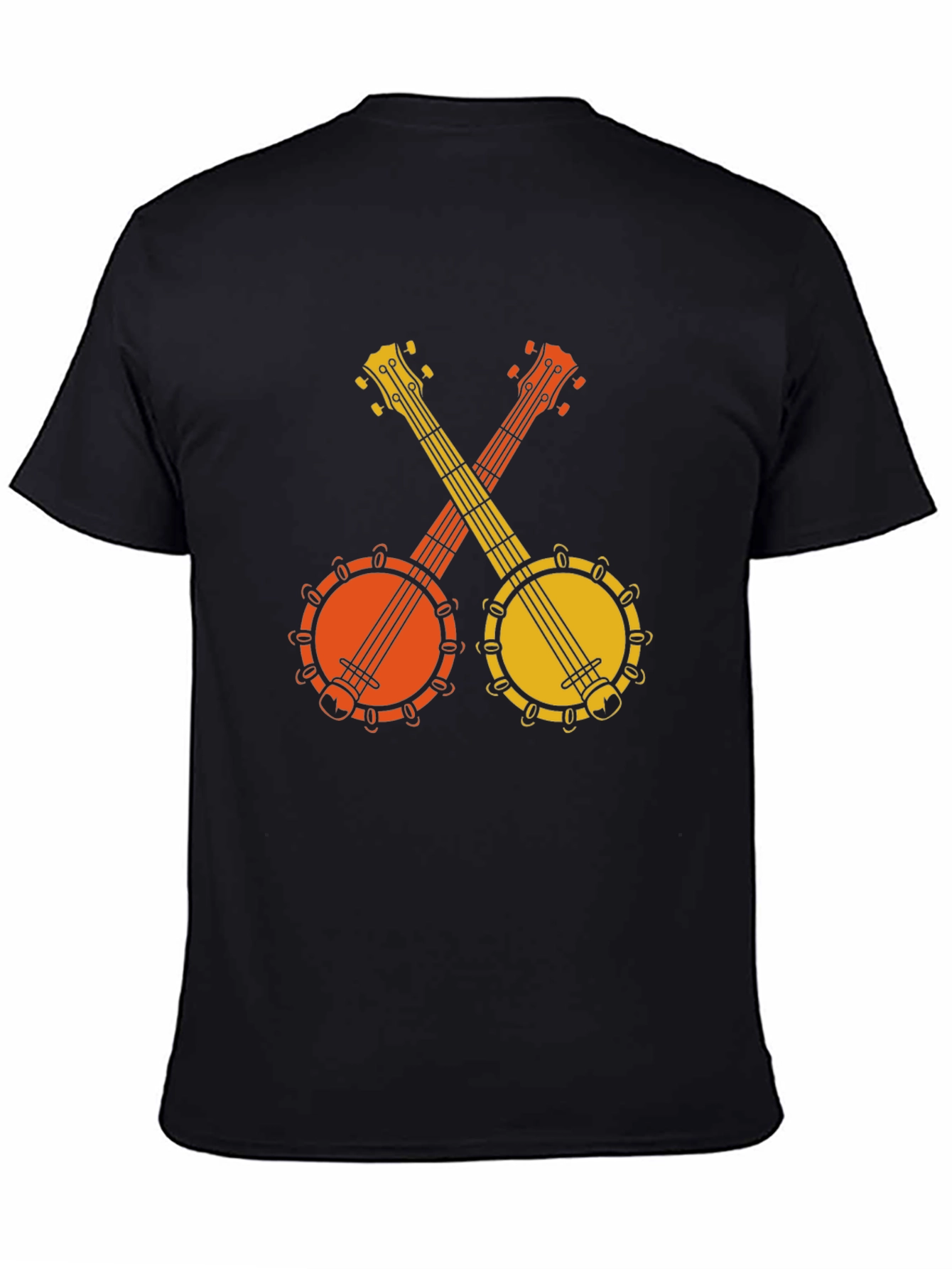 Retro Banjo T-Shirt - Musical Instrument Tee