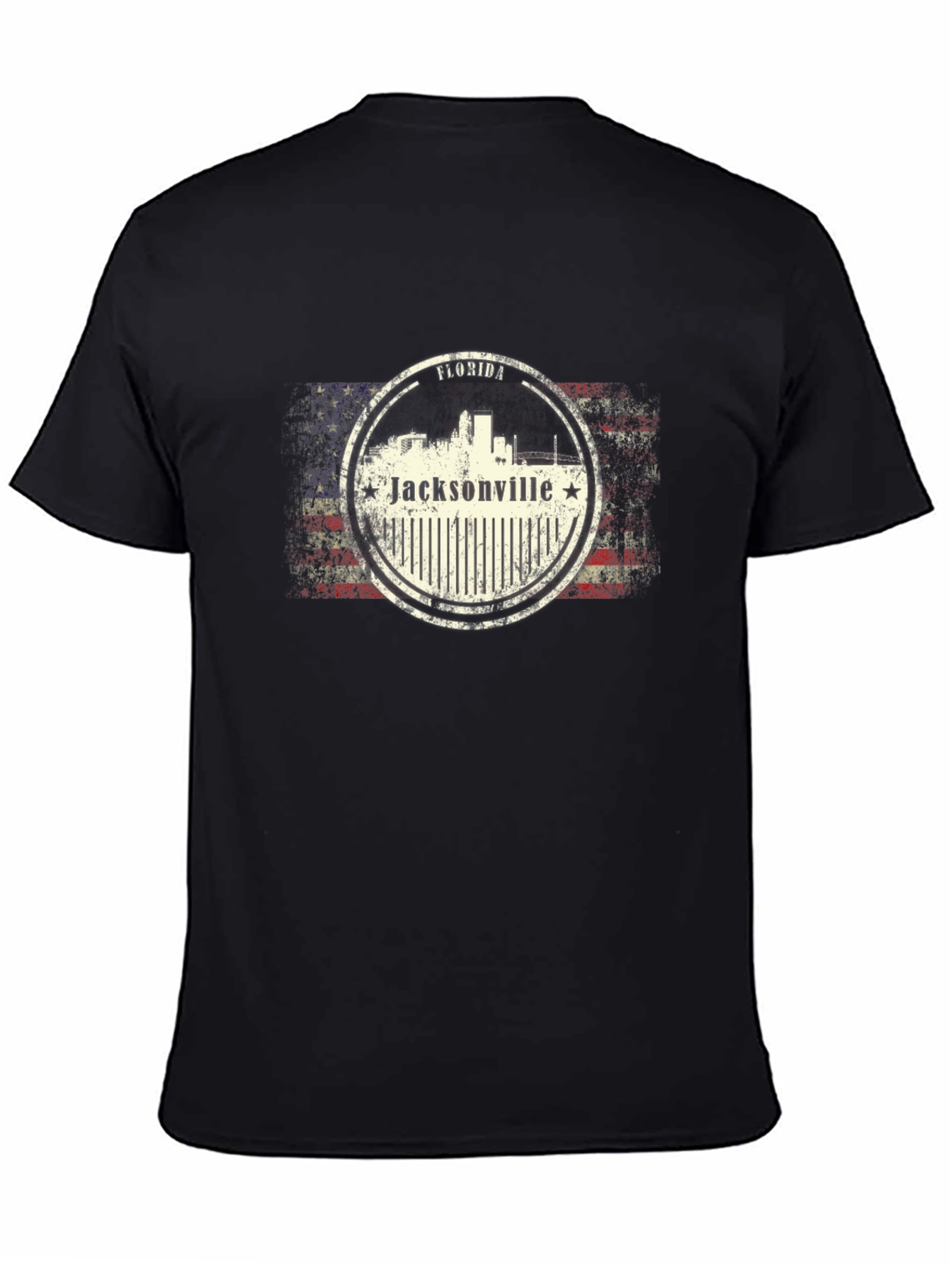 Jacksonville Florida USA Flag T-Shirt