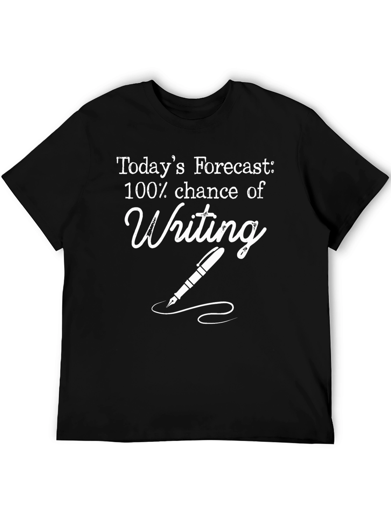 Writers Forecast Graphic T-Shirt