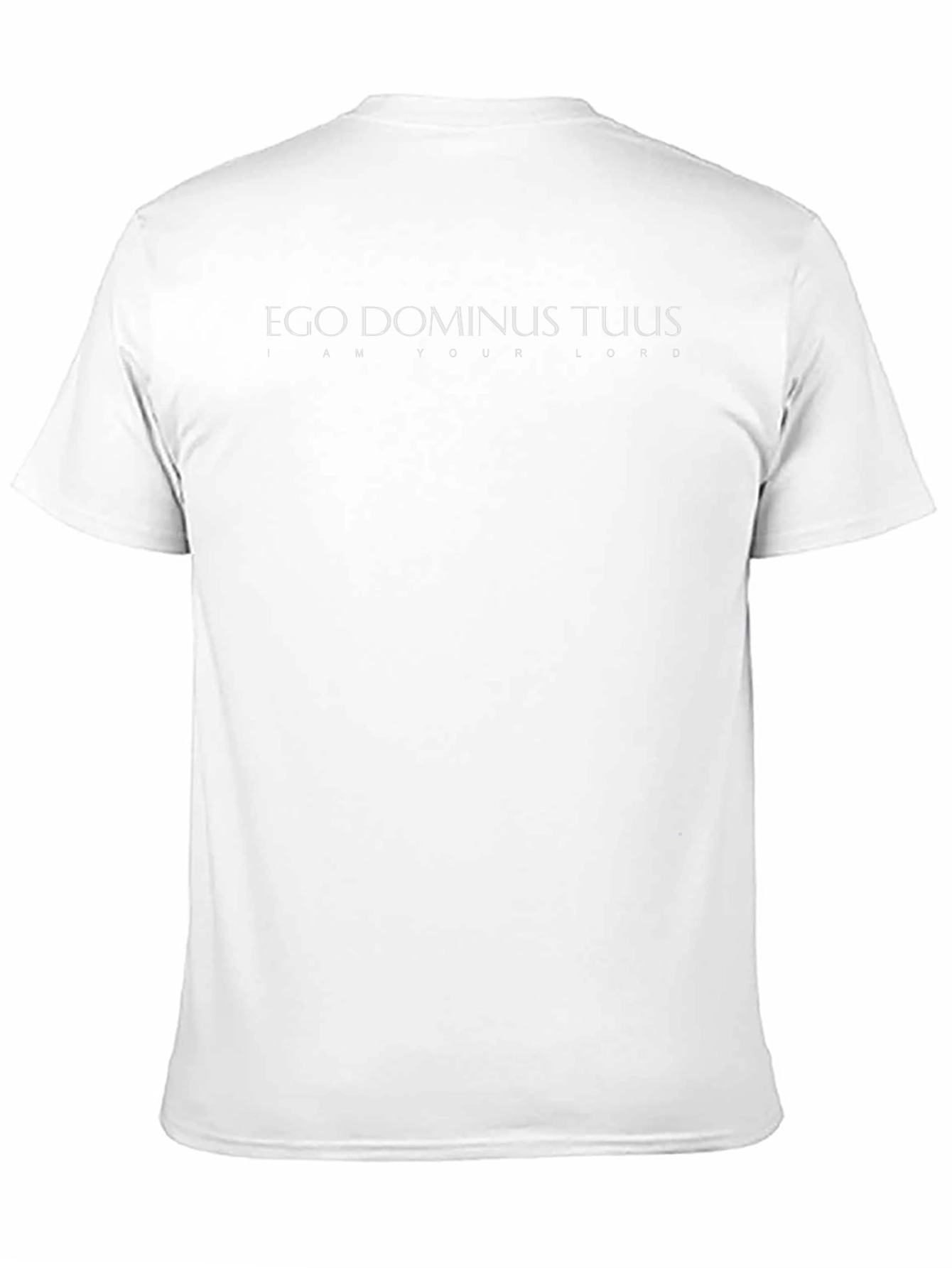 Ego Dominus Tuus Black T-Shirt