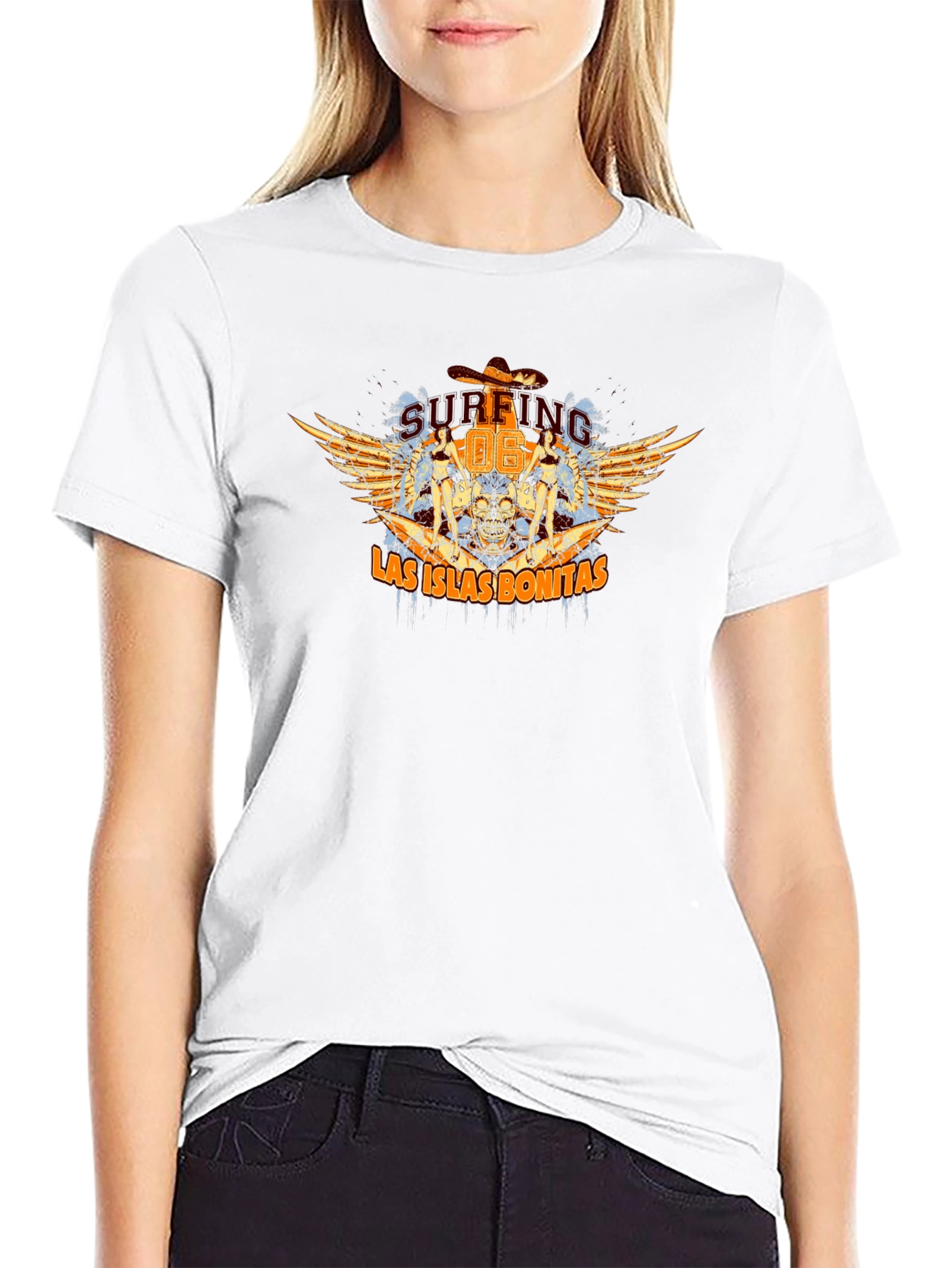 Las Islas Bonitas Graphic T-Shirt - Black