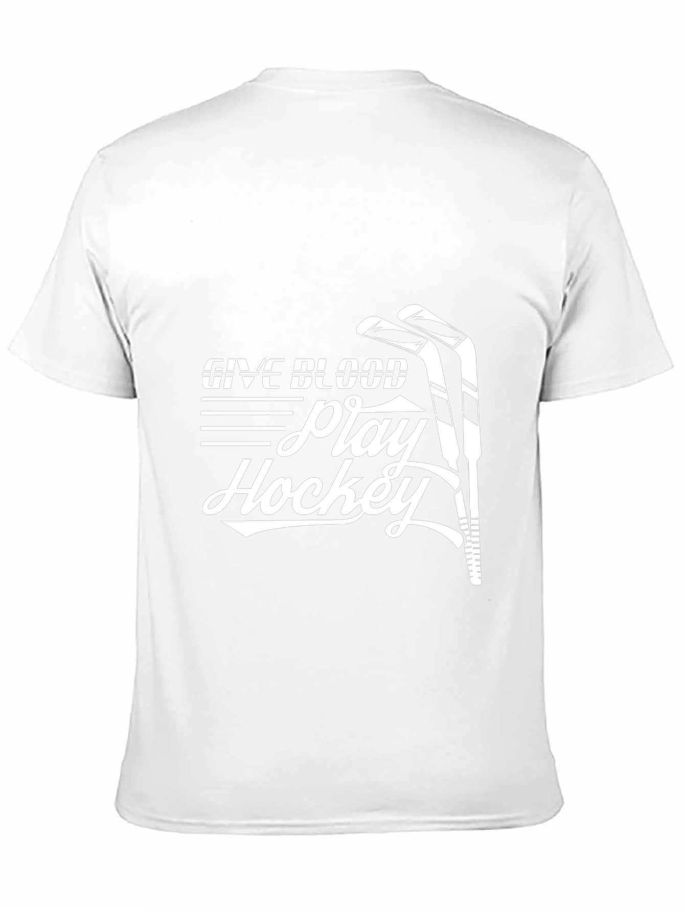 Give Blood Play Hockey T-Shirt