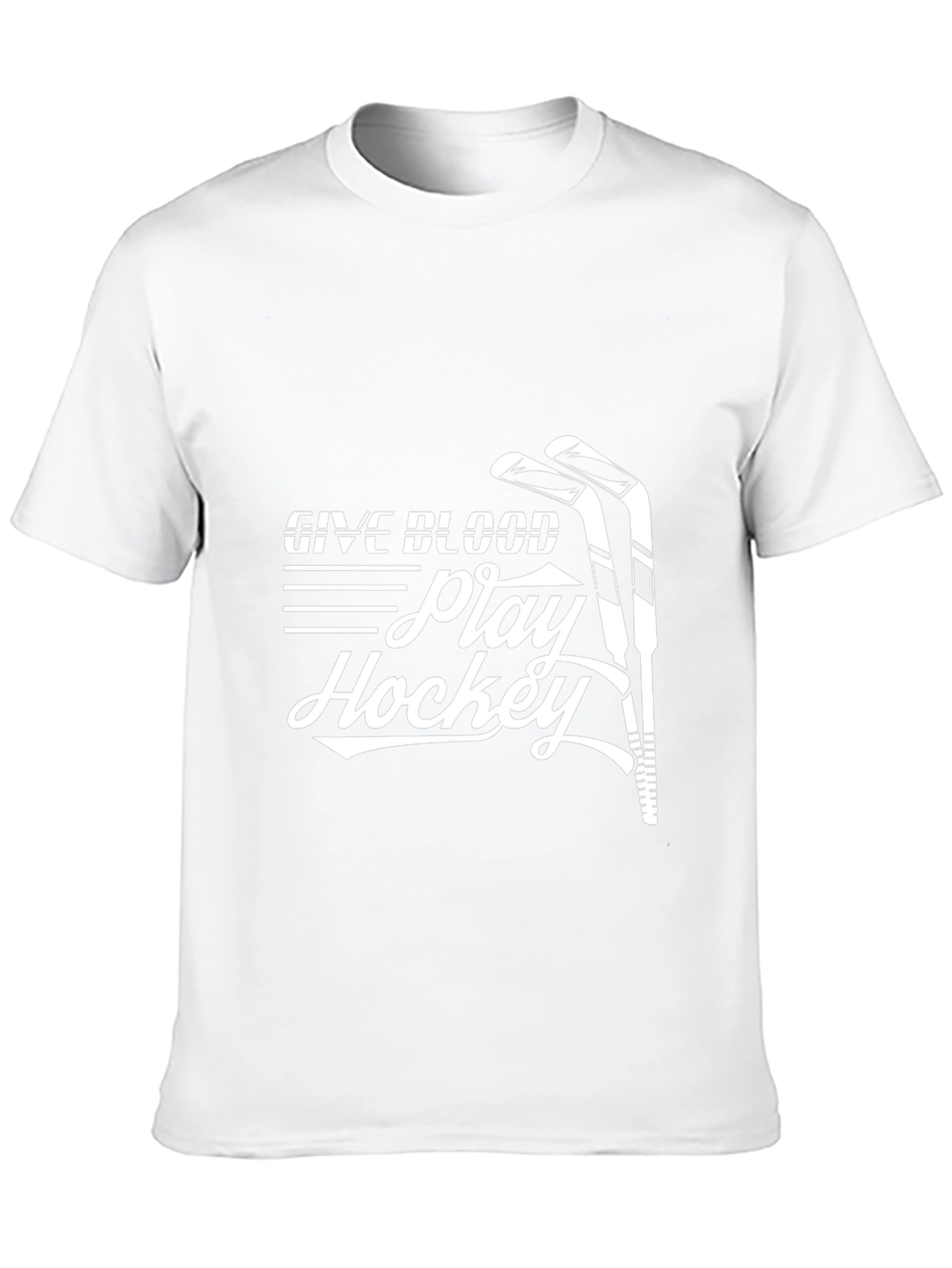 Give Blood Play Hockey T-Shirt