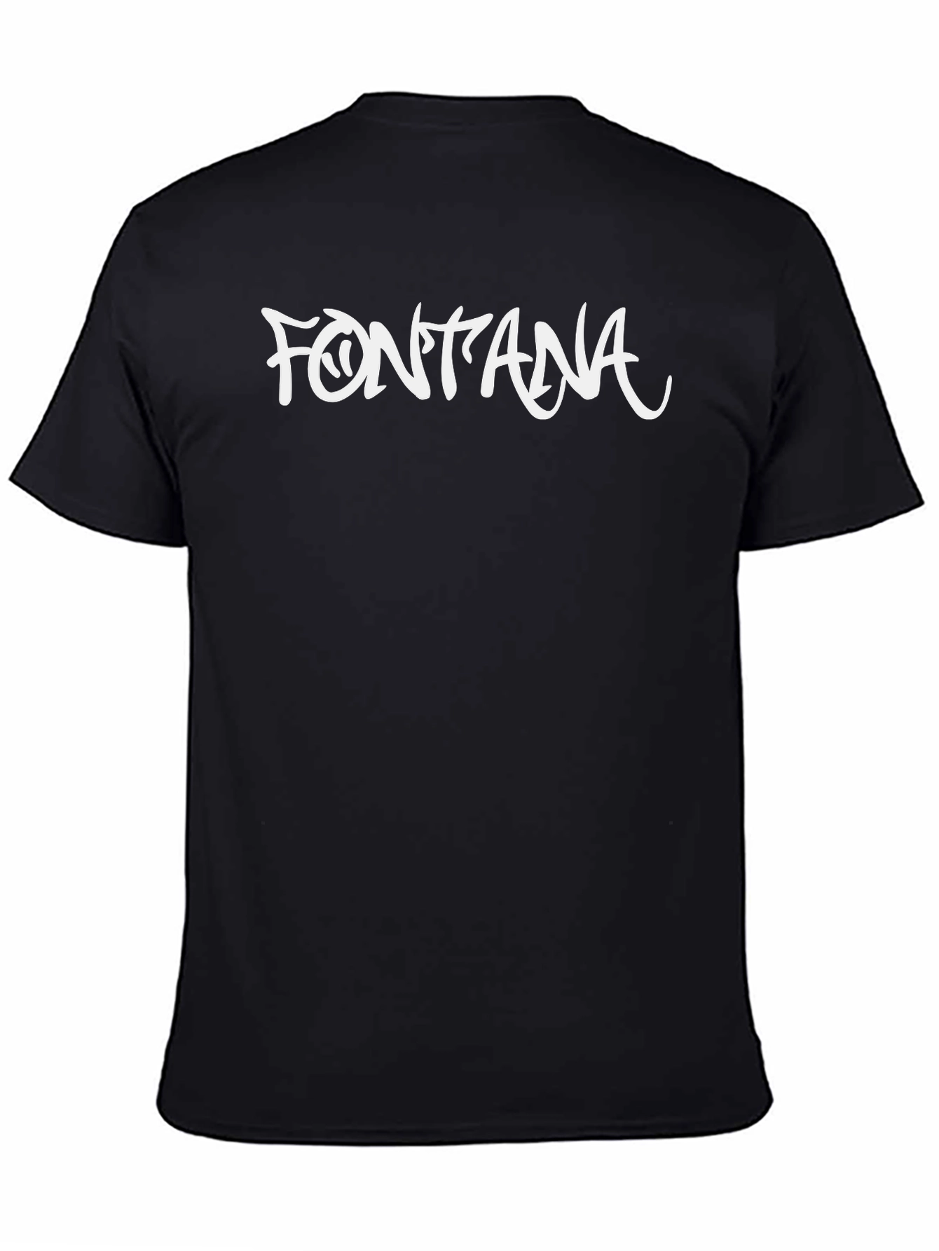 Fontana Graphic Black T-Shirt