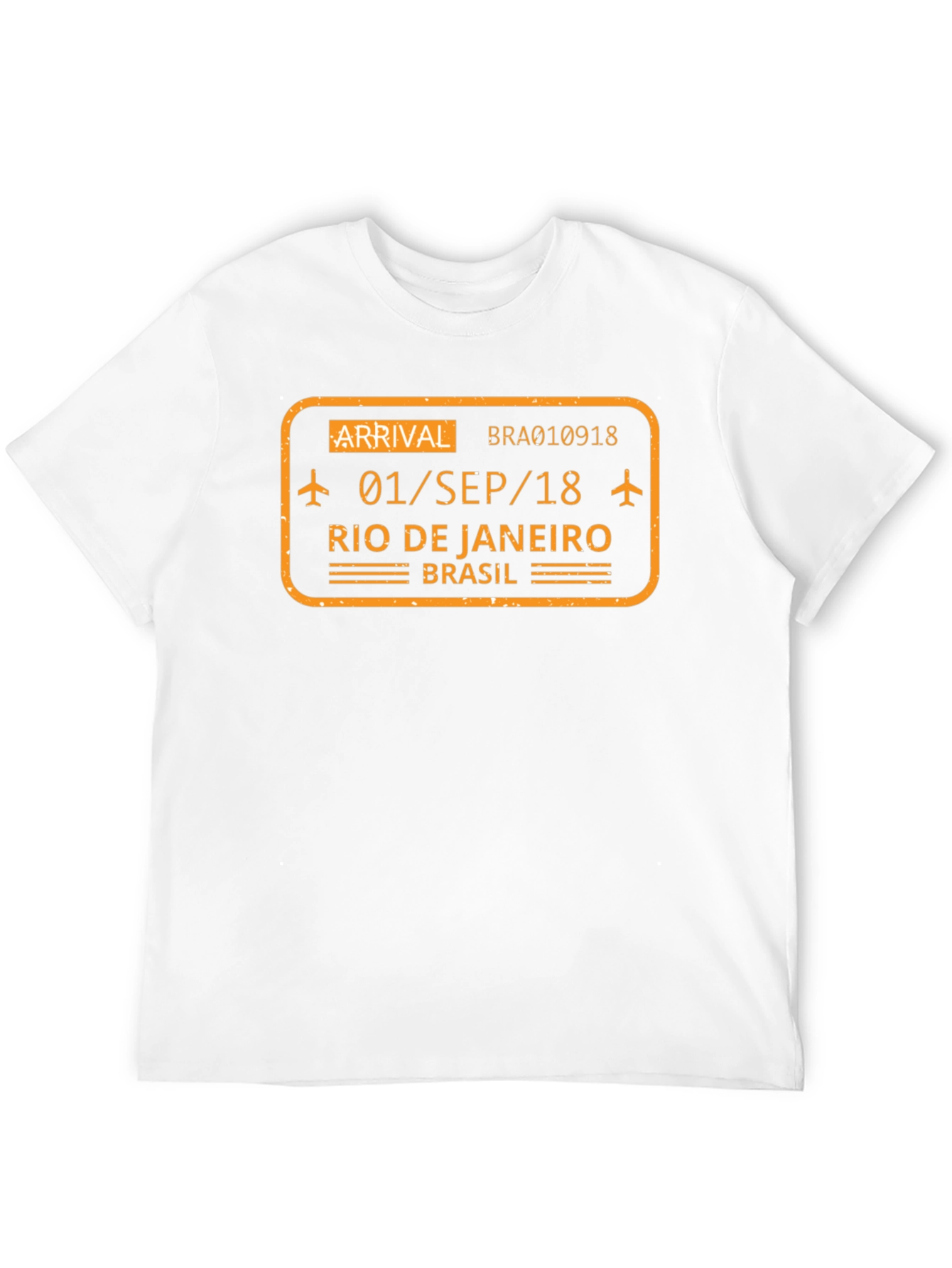 Rio de Janeiro Arrival T-Shirt - Black