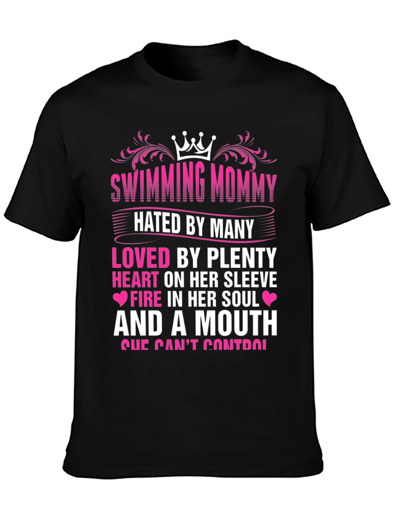 Swimming Mommy Graphic Tee