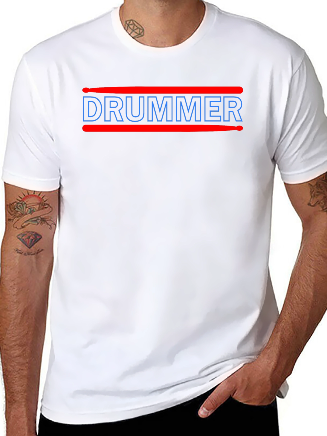Drummer Graphic T-Shirt