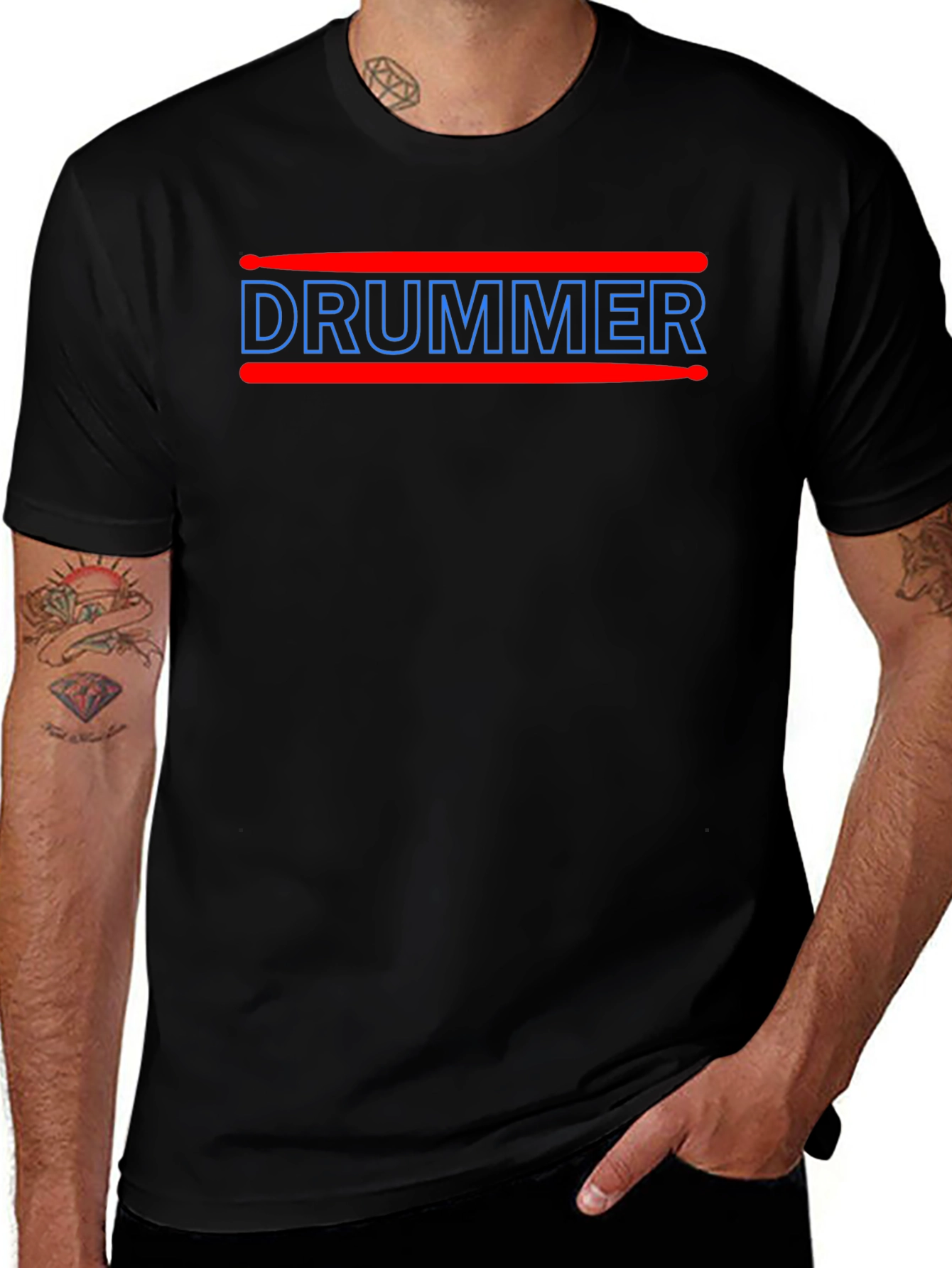 Drummer Graphic T-Shirt