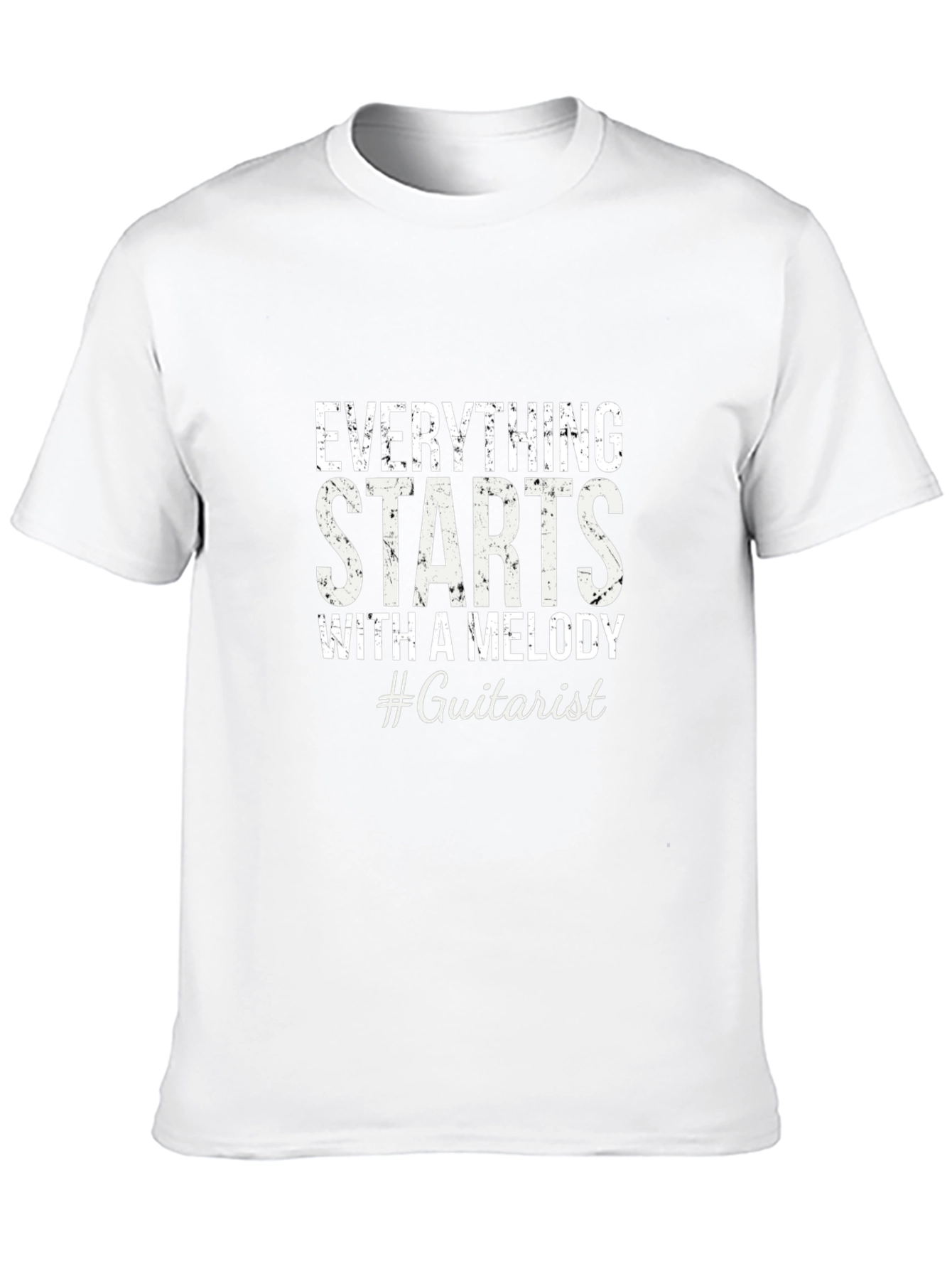 Everything Starts With A Melody Guitarist T-Shirt