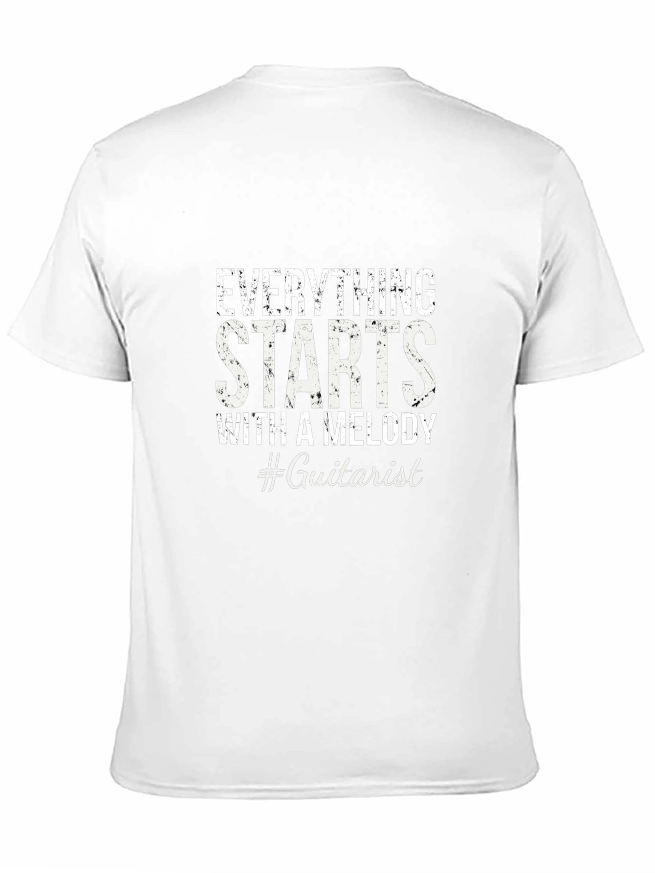 Everything Starts With A Melody Guitarist T-Shirt