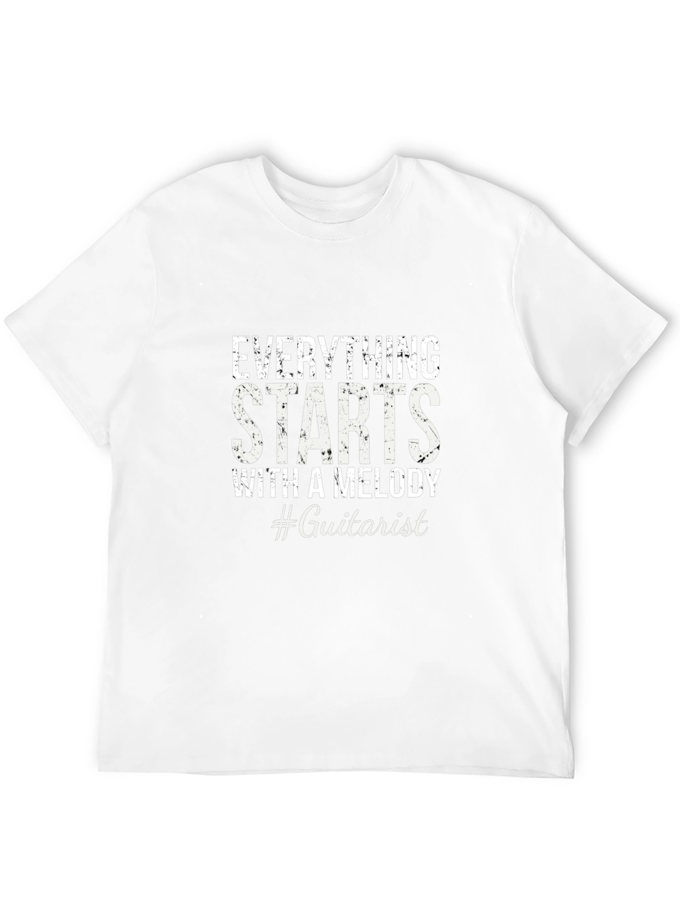 Everything Starts With A Melody Guitarist T-Shirt