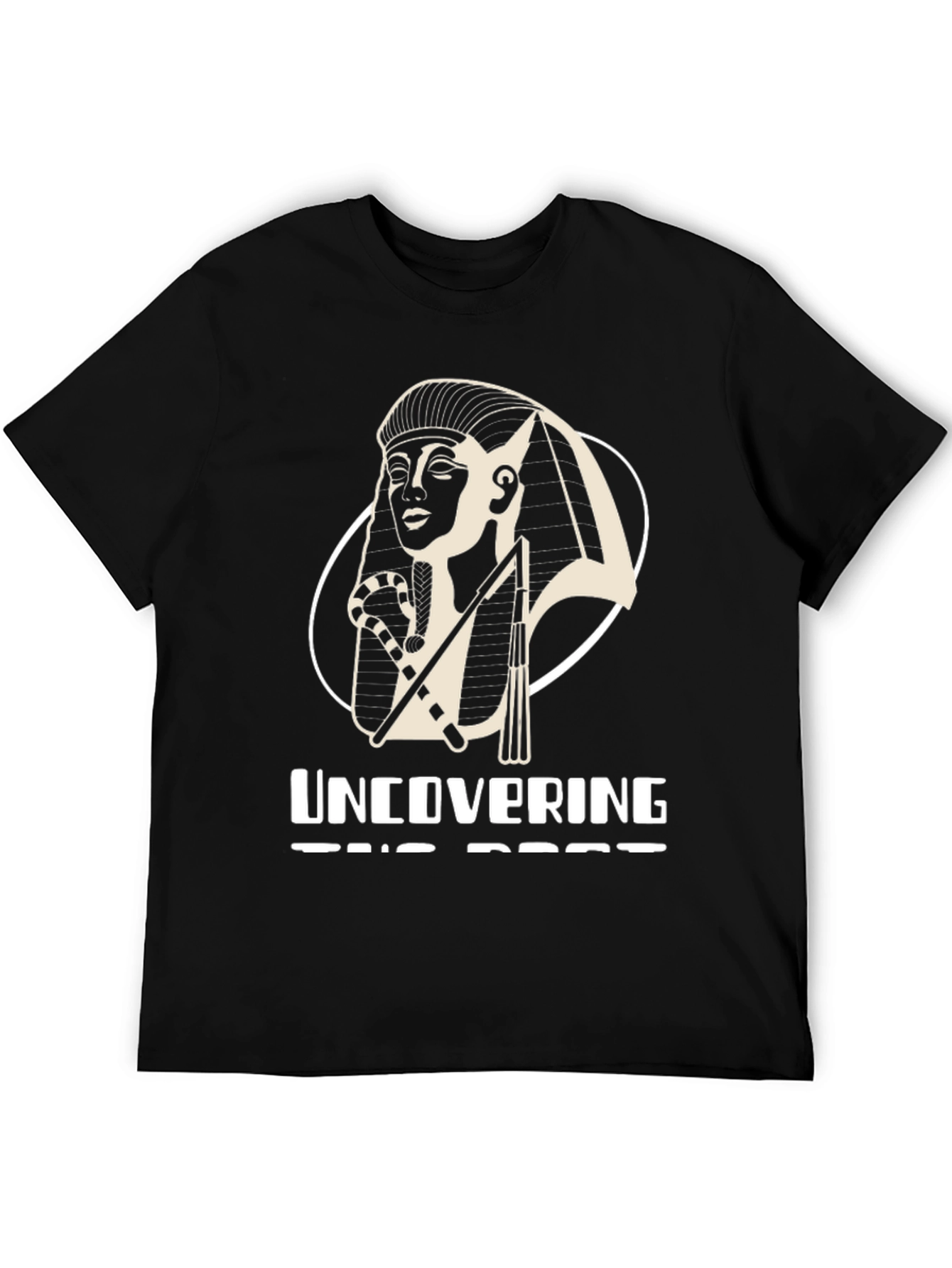 Egyptian Pharaoh Graphic T-Shirt - Uncovering the Past