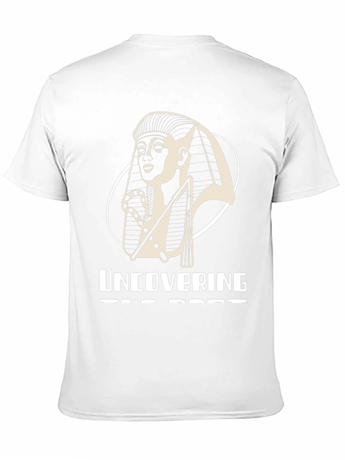 Egyptian Pharaoh Graphic T-Shirt - Uncovering the Past
