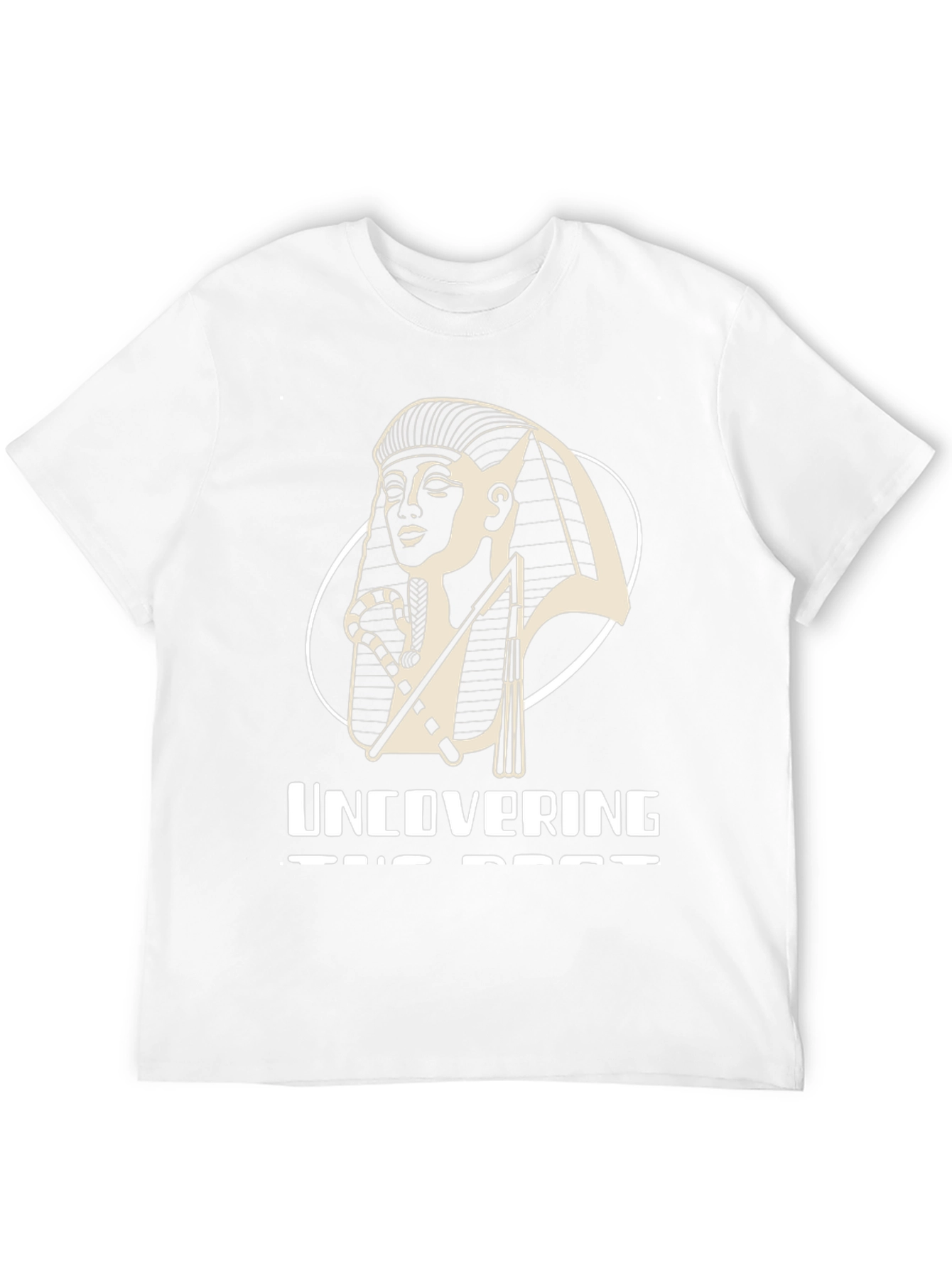 Egyptian Pharaoh Graphic T-Shirt - Uncovering the Past