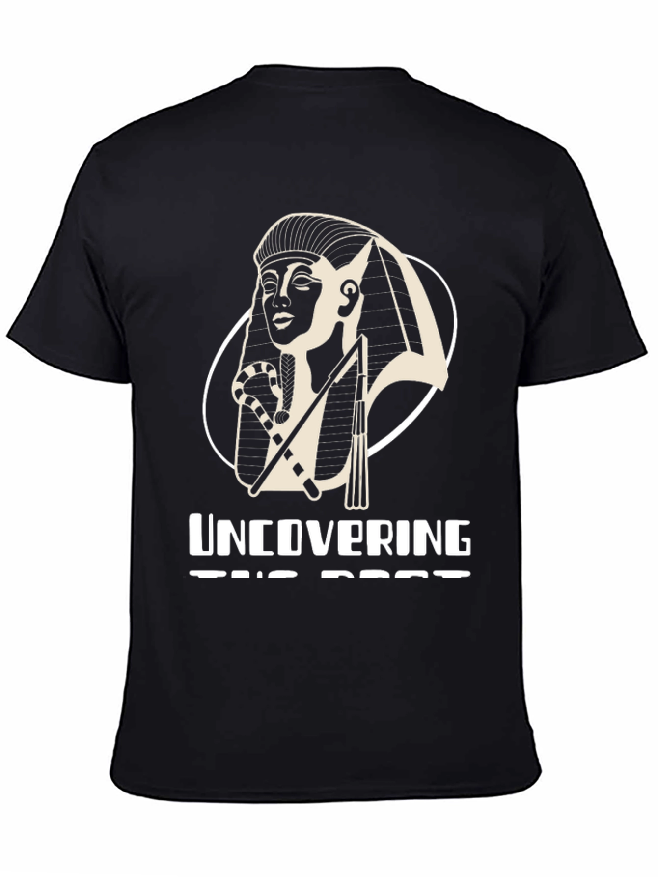 Egyptian Pharaoh Graphic T-Shirt - Uncovering the Past