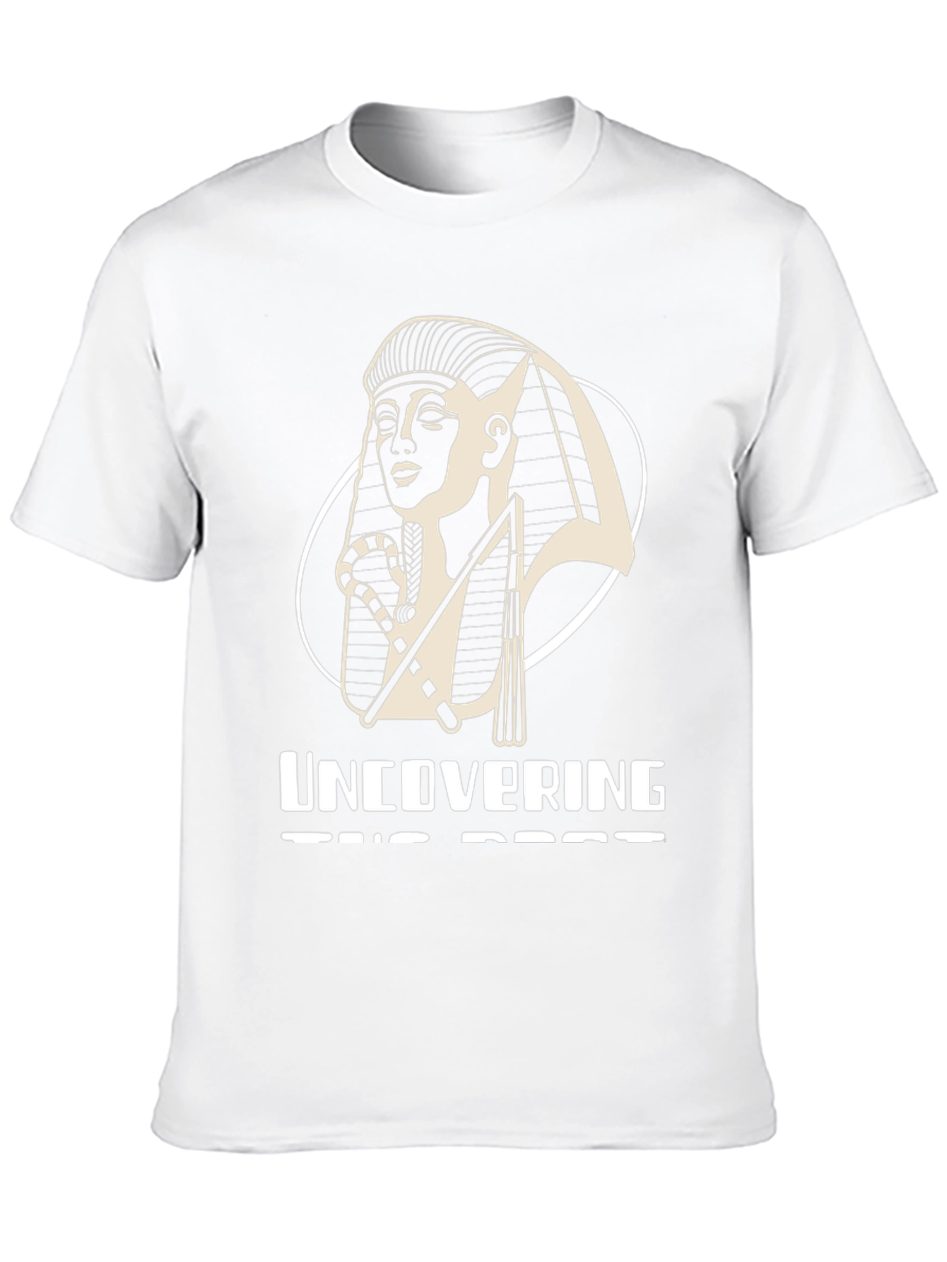 Egyptian Pharaoh Graphic T-Shirt - Uncovering the Past