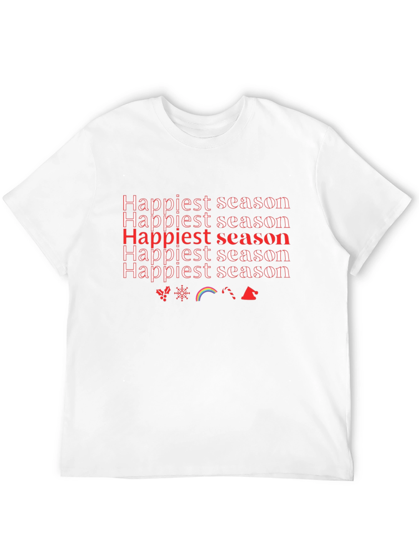 Happiest Season Graphic Tee - Holiday Cheer