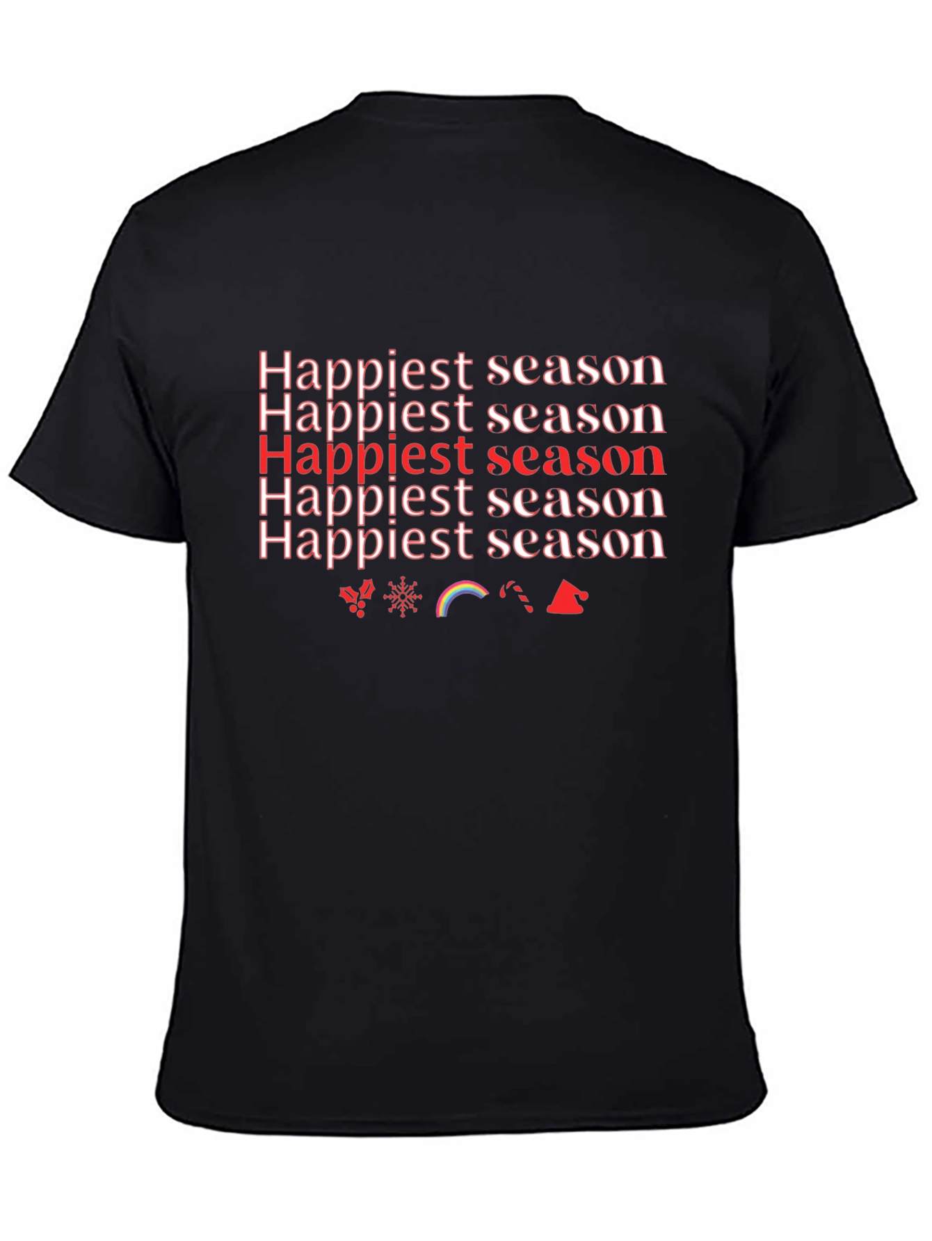 Happiest Season Graphic Tee - Holiday Cheer