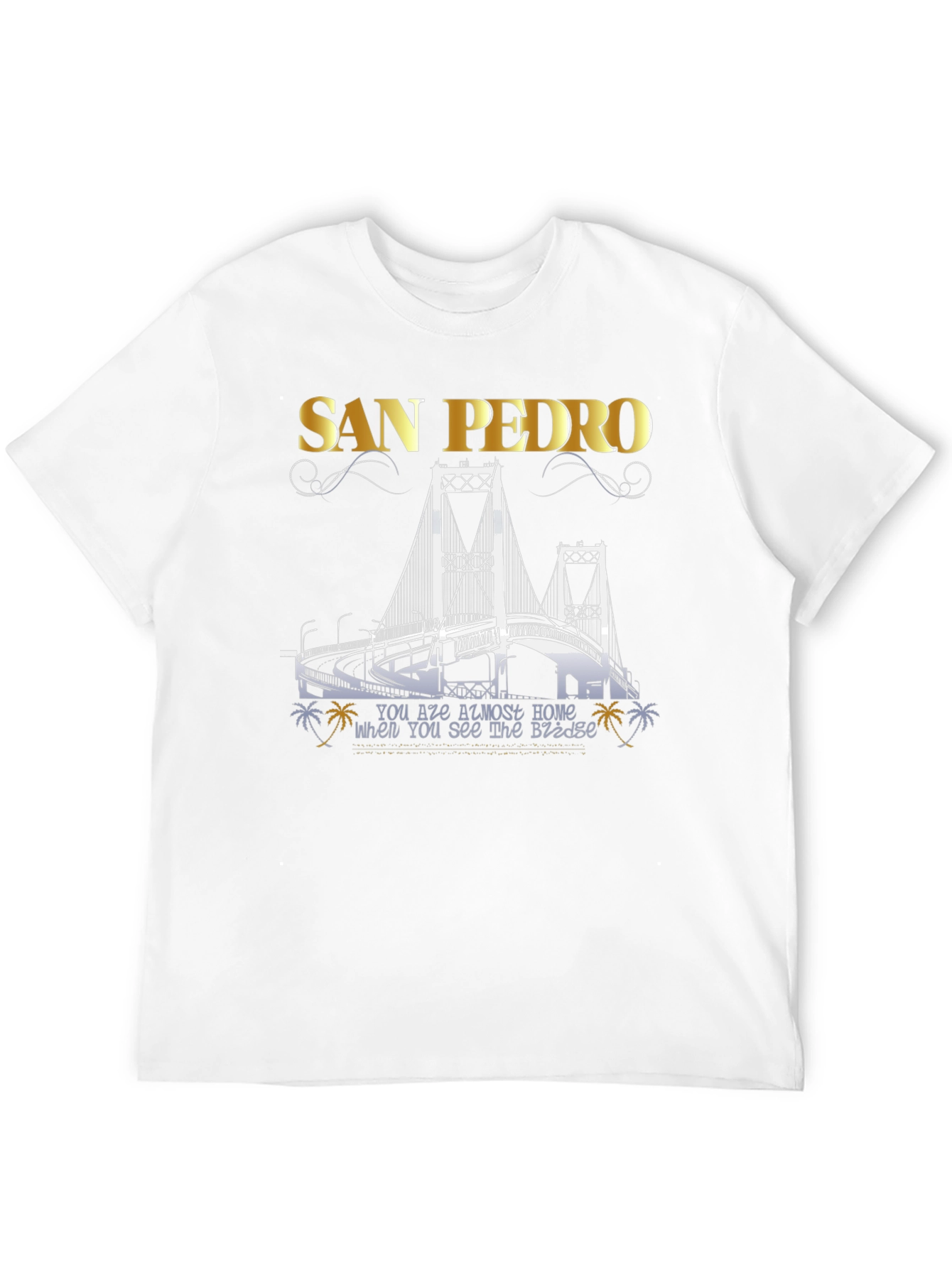 San Pedro Bridge Graphic T-Shirt