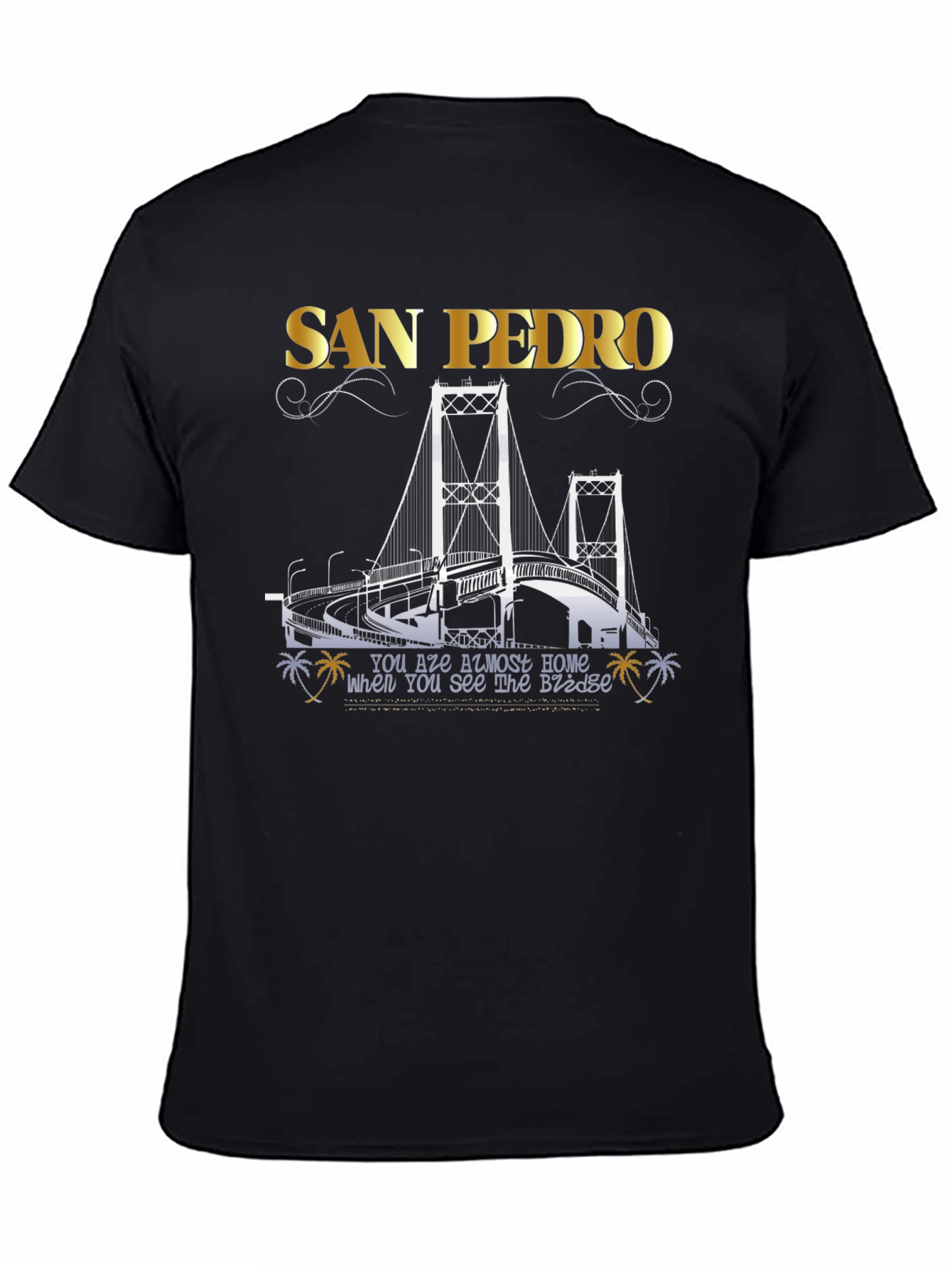 San Pedro Bridge Graphic T-Shirt