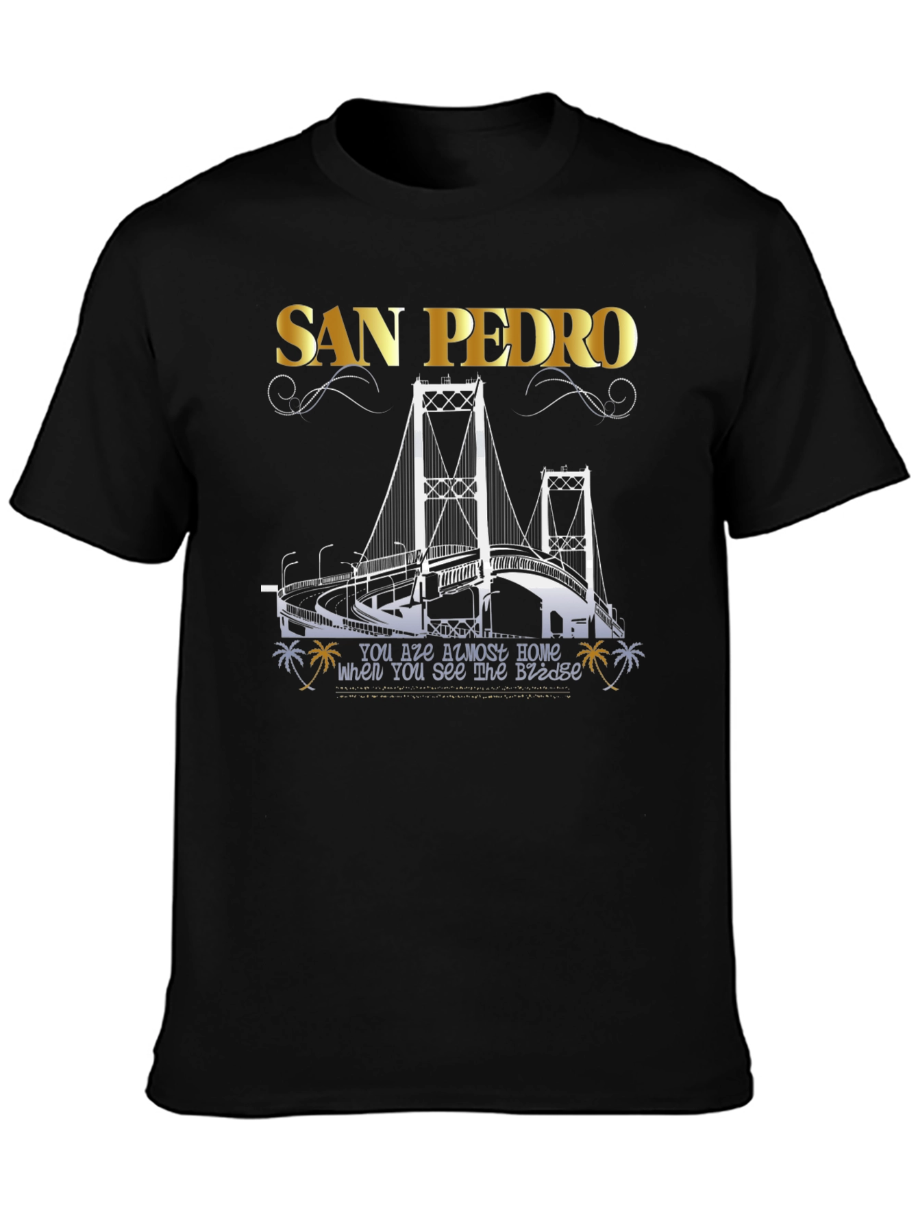 San Pedro Bridge Graphic T-Shirt