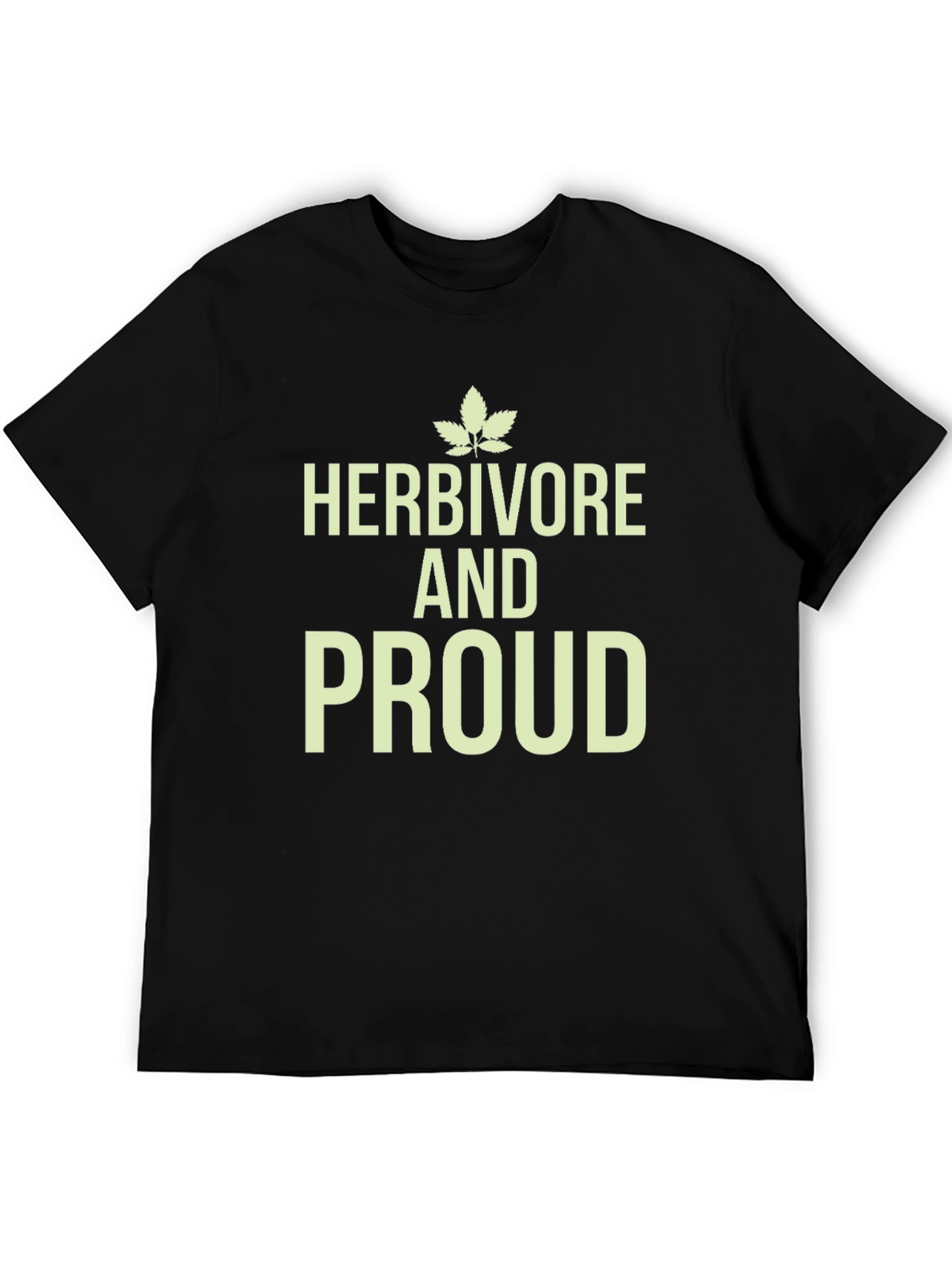 Herbivore and Proud Black T-Shirt