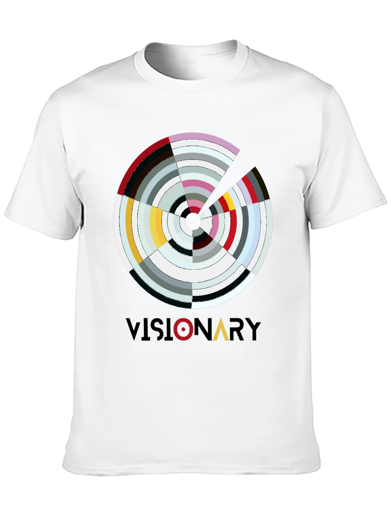 Visionary Graphic Print Mens T-Shirt