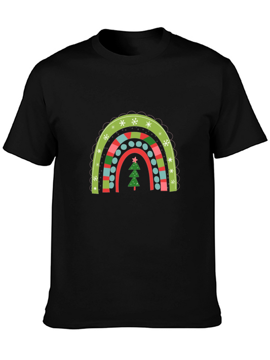 Festive Christmas Rainbow T-Shirt
