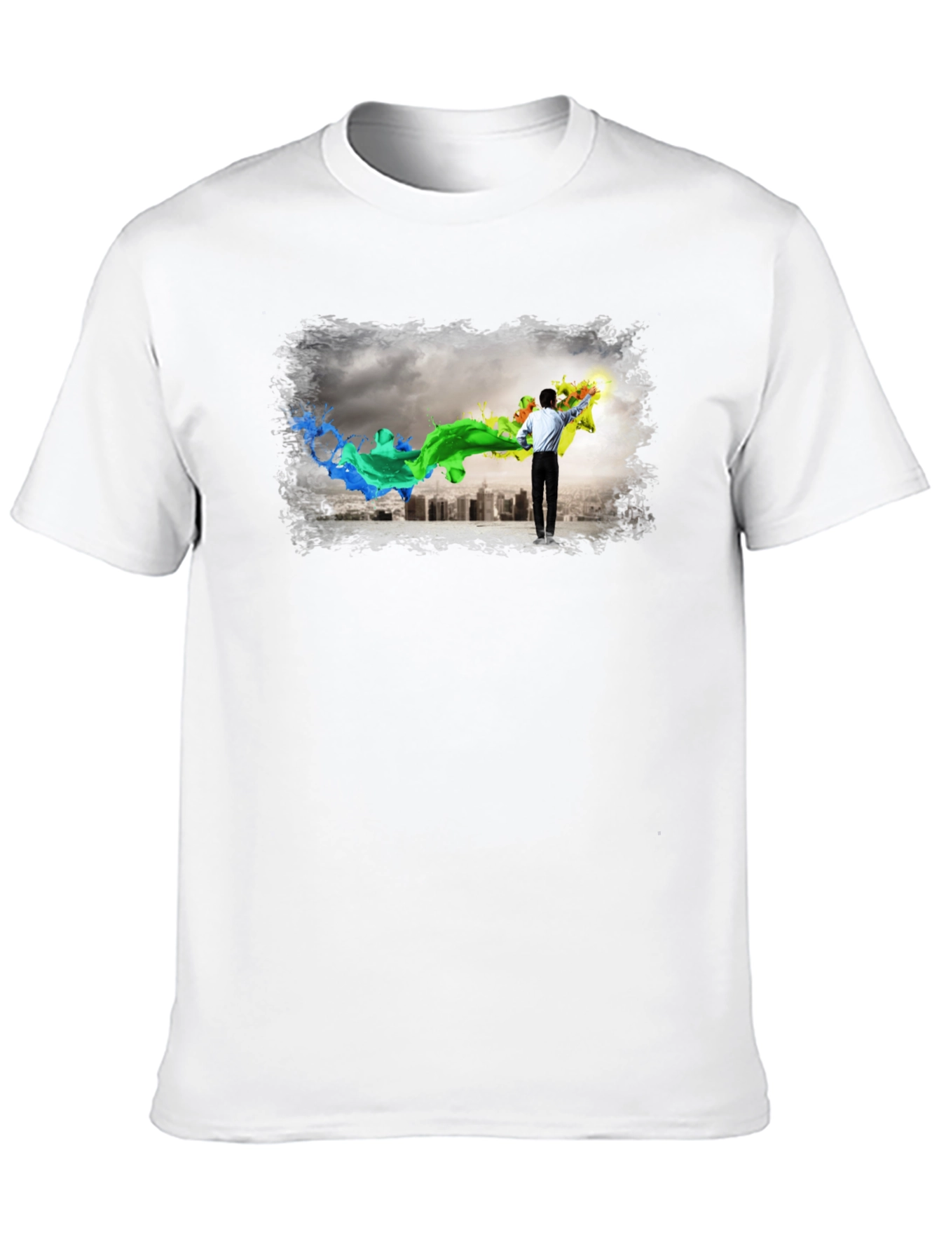 Artistic Cityscape T-Shirt