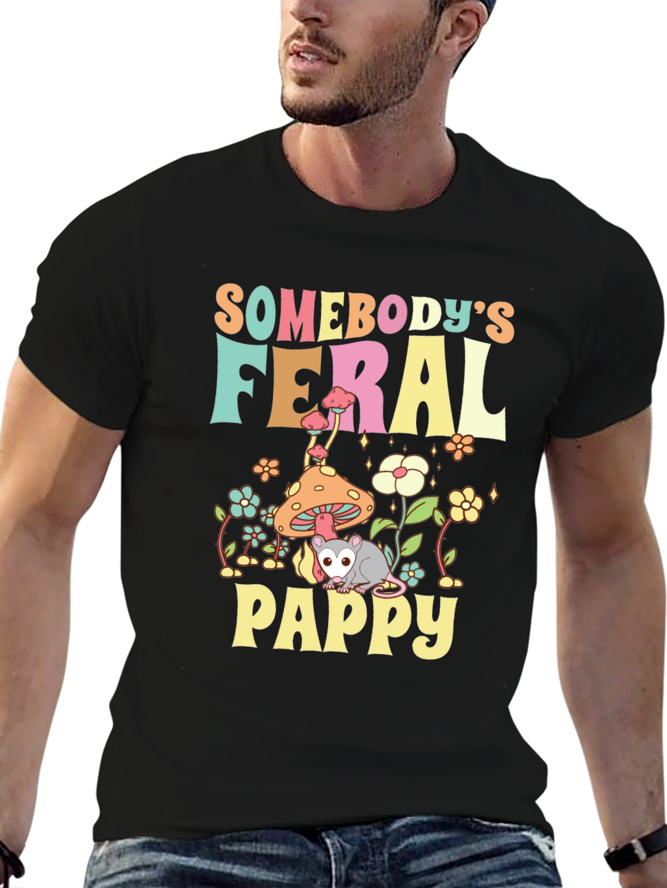 Somebodys Feral Pappy T-Shirt