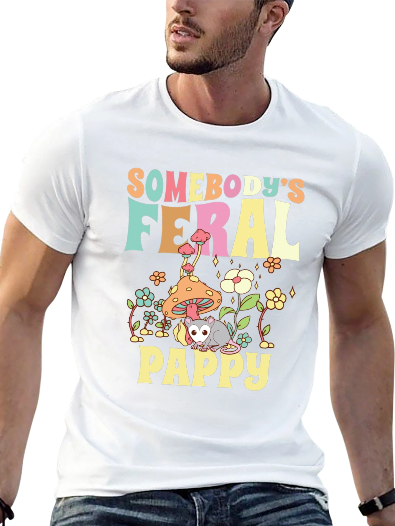 Somebodys Feral Pappy T-Shirt